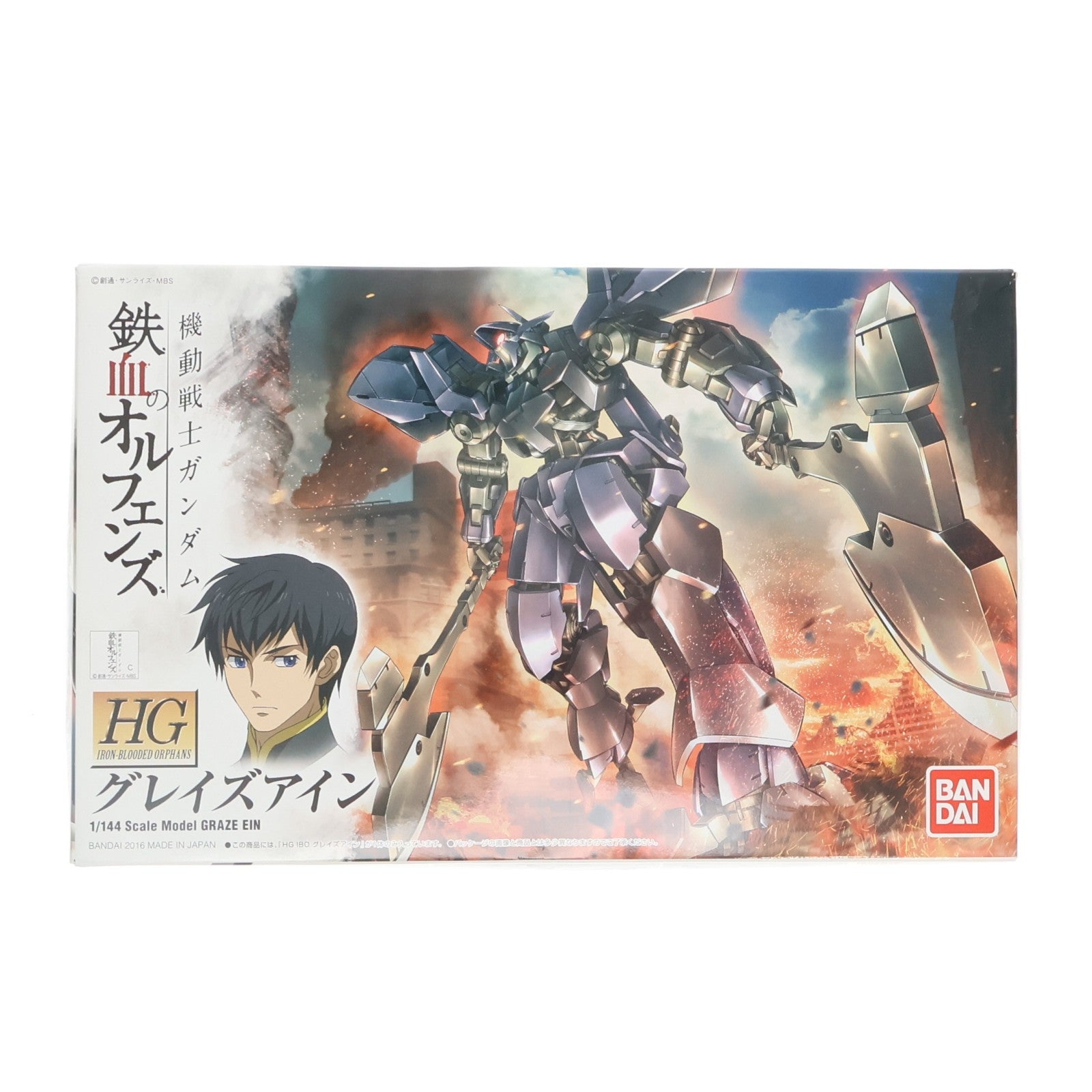 【中古即納】[PTM] HG 1/144 グレイズアイン 機動戦士ガンダム 鉄血のオルフェンズ プラモデル バンダイ(20170624)