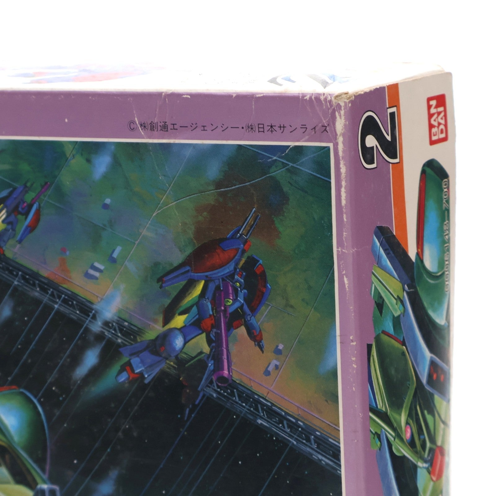 【中古即納】[PTM] 1/144 AMX-101 ガルスJ 機動戦士ガンダムZZ(ダブルゼータ) シリーズ No.2 プラモデル(0006148) バンダイ(19940131)