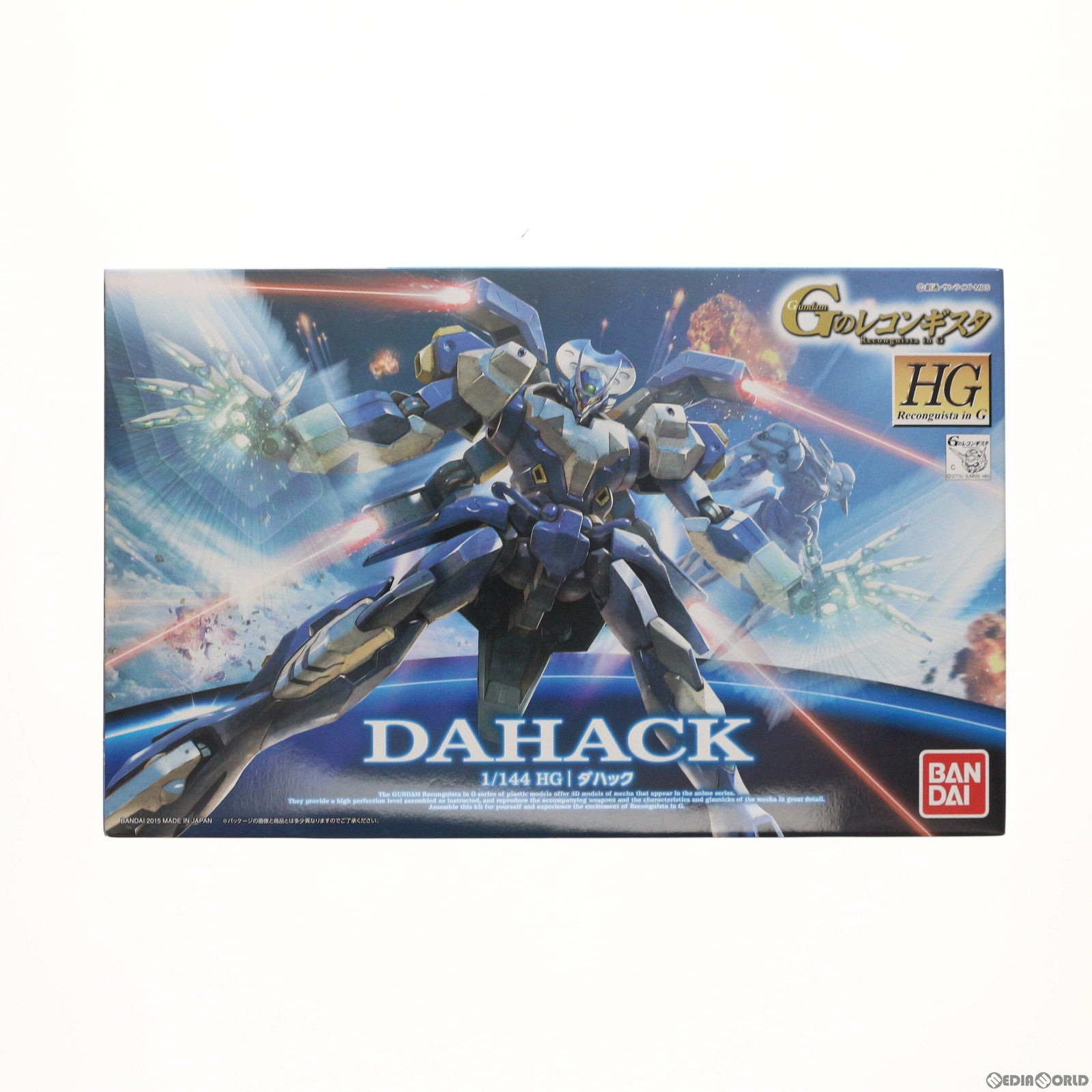【中古即納】[PTM] HG 1/144 ダハック ガンダム Gのレコンギスタ プラモデル バンダイ(20170805)