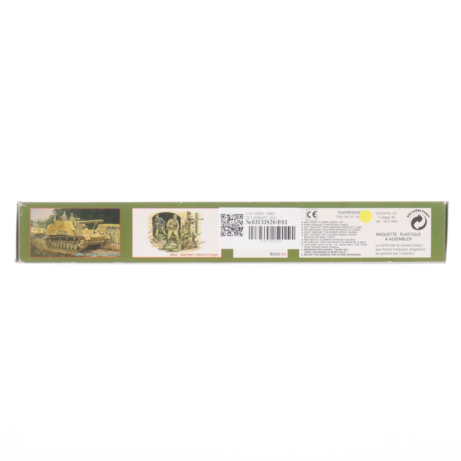 【中古即納】[PTM] '39-'45 SERIES 1/35 GERMAN COMBAT UNIT(NORMANDY 1944) プラモデル(6003) DRAGON(ドラゴン)(19991231)