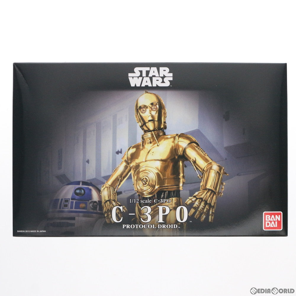 【中古即納】[PTM] 1/12 C-3PO STAR WARS(スター・ウォーズ) プラモデル(0196418) バンダイ(20180622)