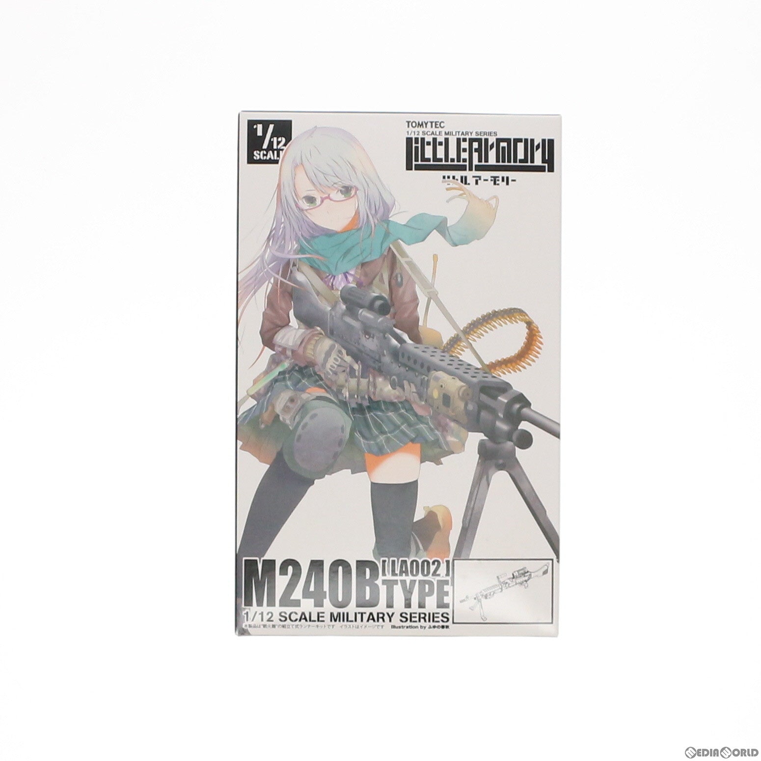【中古即納】[PTM] (再販) LittleArmory(リトルアーモリー) 1/12 LA002 M240Bタイプ プラモデル TOMYTEC(トミーテック)(20180324)