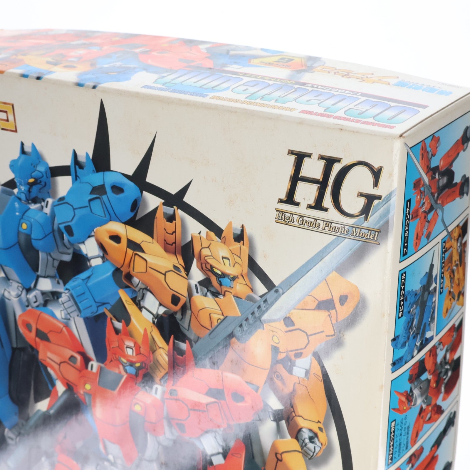 【中古即納】[PTM] HG 1/48 0Gバトルユニット(3体セット) 機体各所フラットメッキ仕様 初回版 機動戦艦ナデシコシリーズNo.6 プラモデル(0059161) バンダイ(19991231)