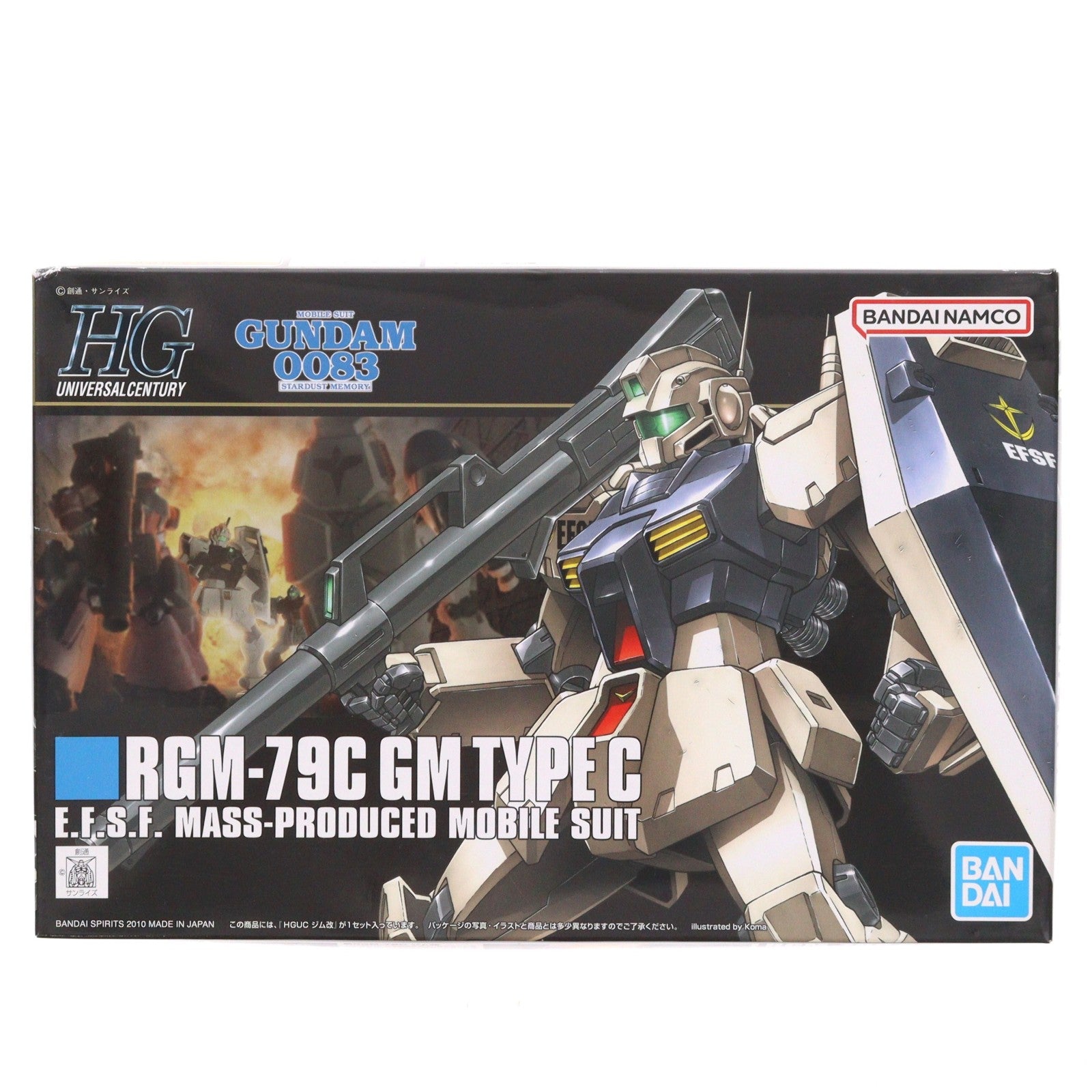 【中古即納】[PTM] (再販) HGUC 1/144 RGM-79C ジム改 機動戦士ガンダム0083 STARDUST MEMORY(スターダストメモリー) プラモデル(5059163) バンダイスピリッツ(20250827)