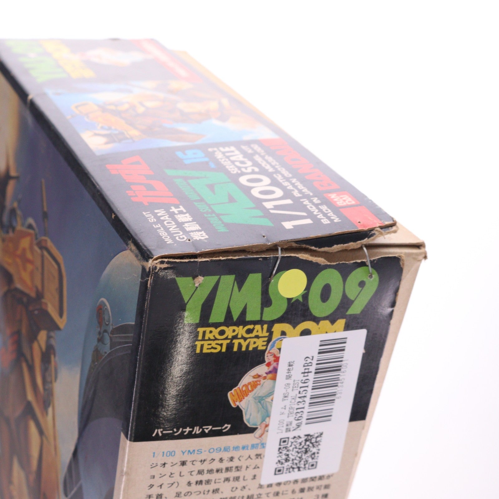 【中古即納】[PTM] 1/100 ドム YMS-09 局地戦闘型 TROPICAL TEST TYPE 機動戦士ガンダムMSV(モビルスーツバリエーション) No.16 プラモデル(501332) バンダイ(19831031)