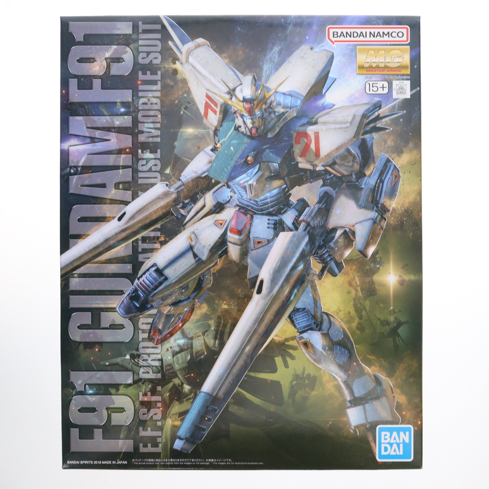 【中古即納】[PTM] (再販) MG 1/100 F91 ガンダムF91 Ver.2.0 機動戦士ガンダムF91 プラモデル(5061612) バンダイスピリッツ(20250831)