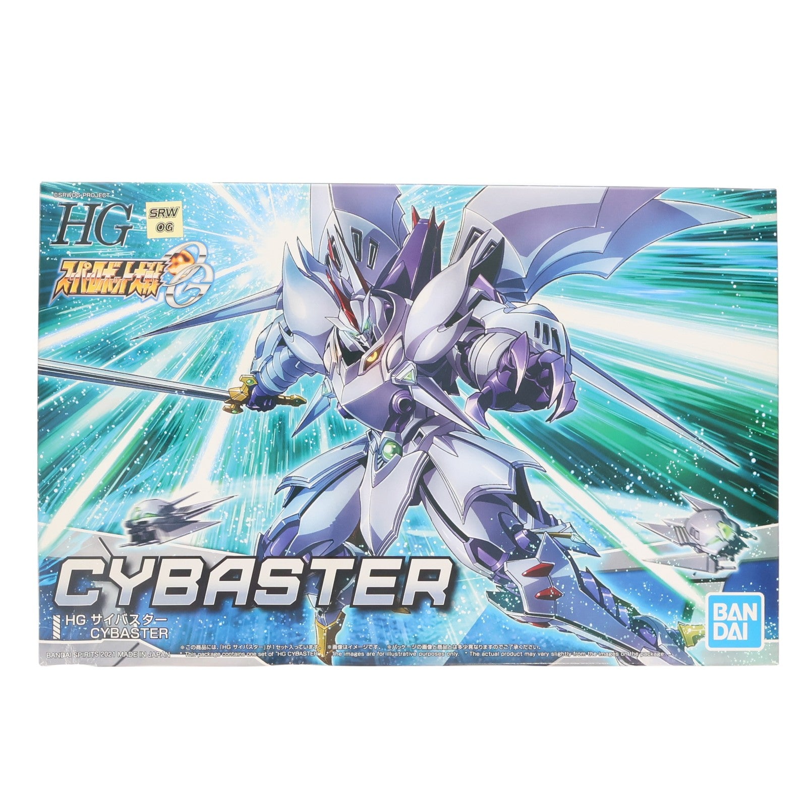 【中古即納】[PTM] HG サイバスター スーパーロボット大戦OG ORIGINAL GENERATIONS(オリジナルジェネレーションズ) プラモデル(5061553) バンダイスピリッツ(20210612)