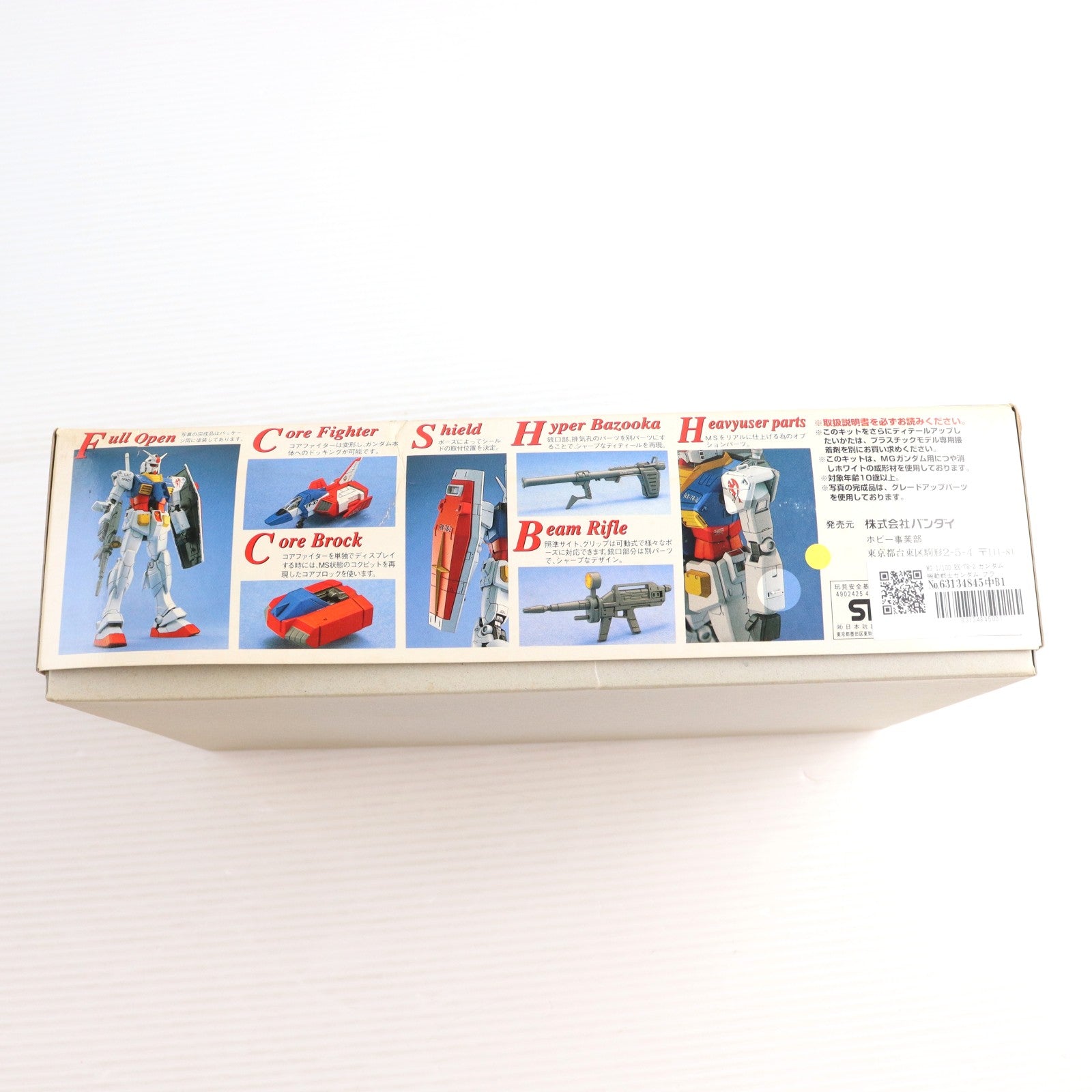 【中古即納】[PTM] MG 1/100 RX-78-2 ガンダム 機動戦士ガンダム プラモデル(0048129) バンダイ(19950731)