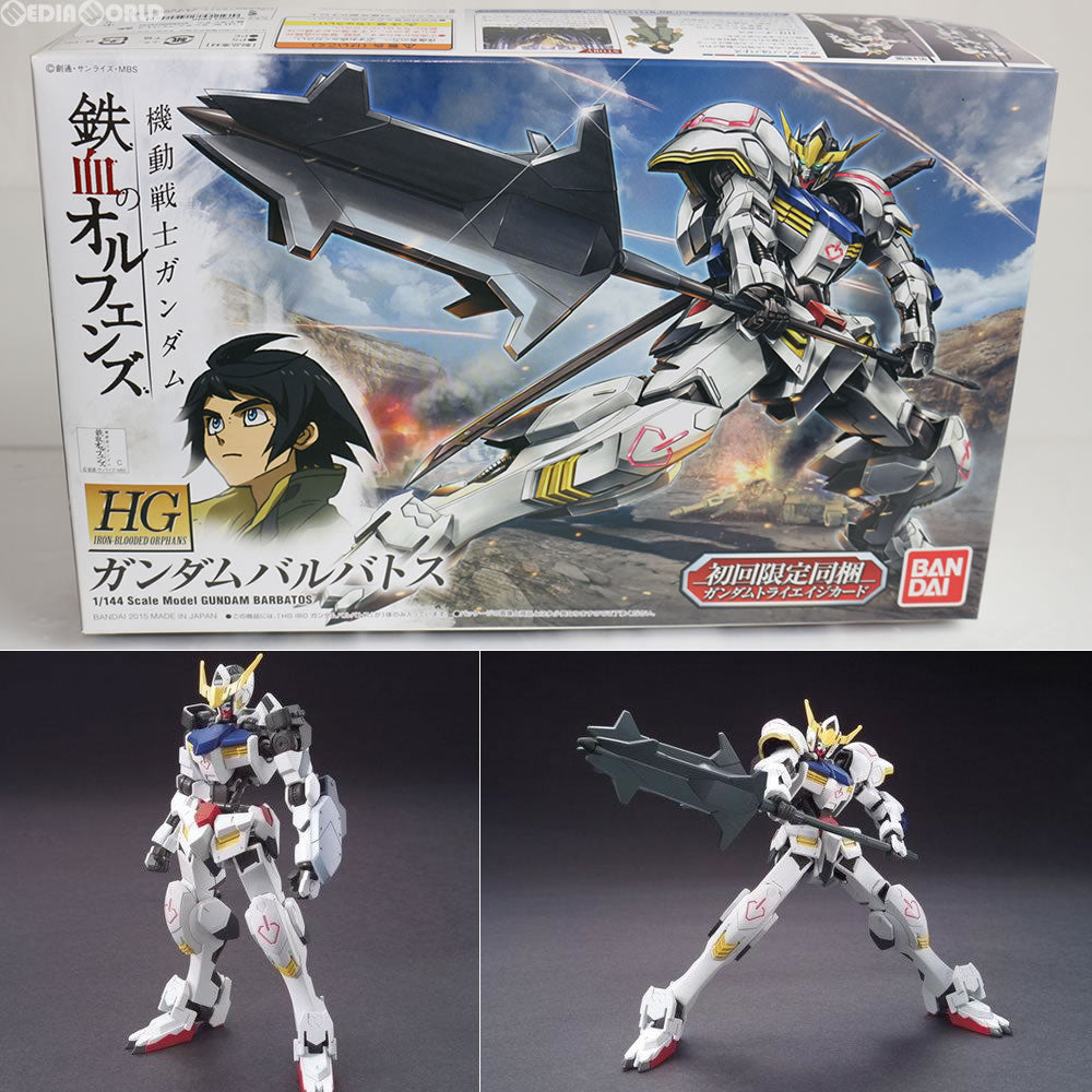 【中古即納】[PTM] HG 1/144 ガンダムバルバトス 機動戦士ガンダム 鉄血のオルフェンズ プラモデル(0201873) バンダイ(20170624)