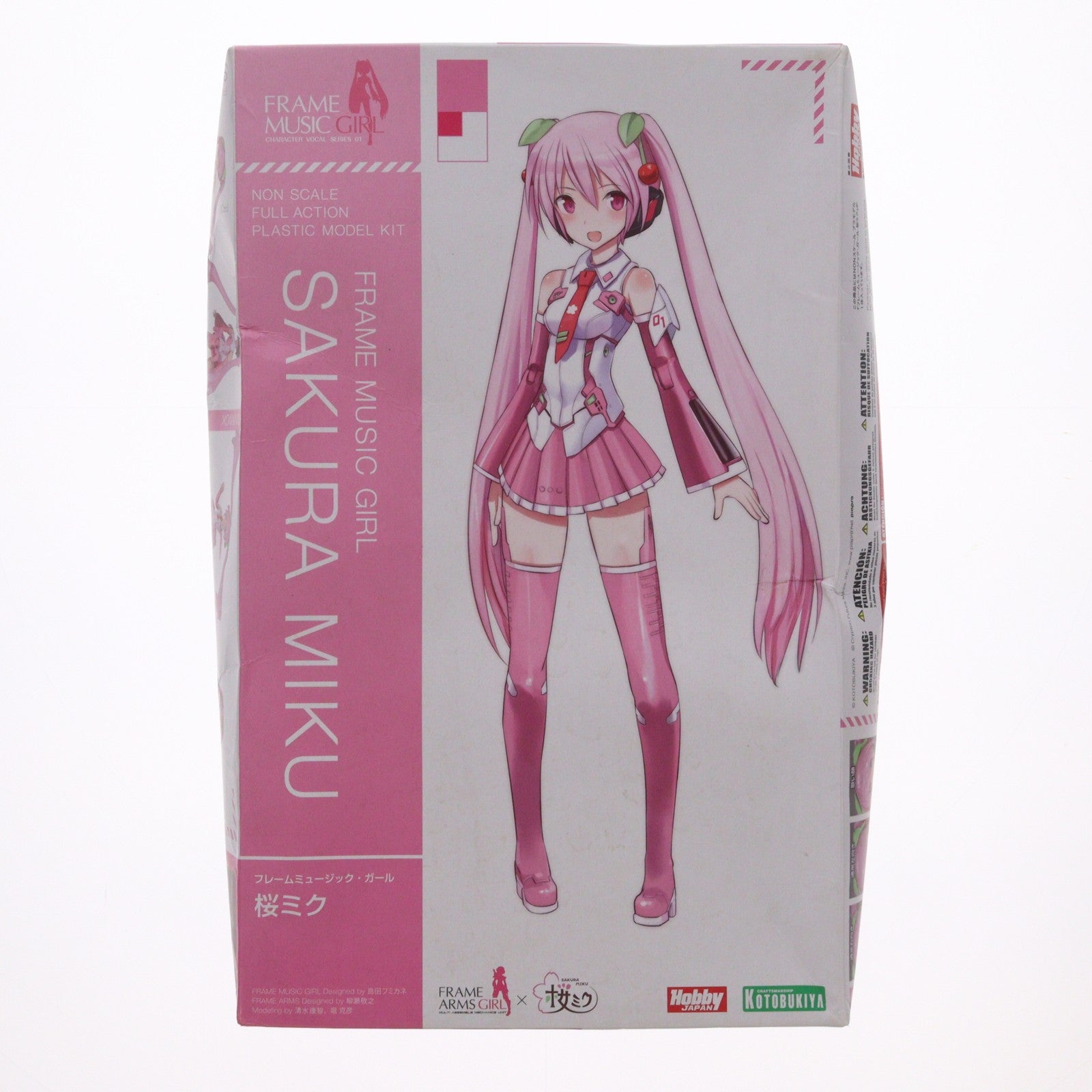 【中古即納】[PTM] フレームアームズ・ガール フレームミュージック・ガール 桜ミク VOCALOID(ボーカロイド) プラモデル(FG069) コトブキヤ(20200428)