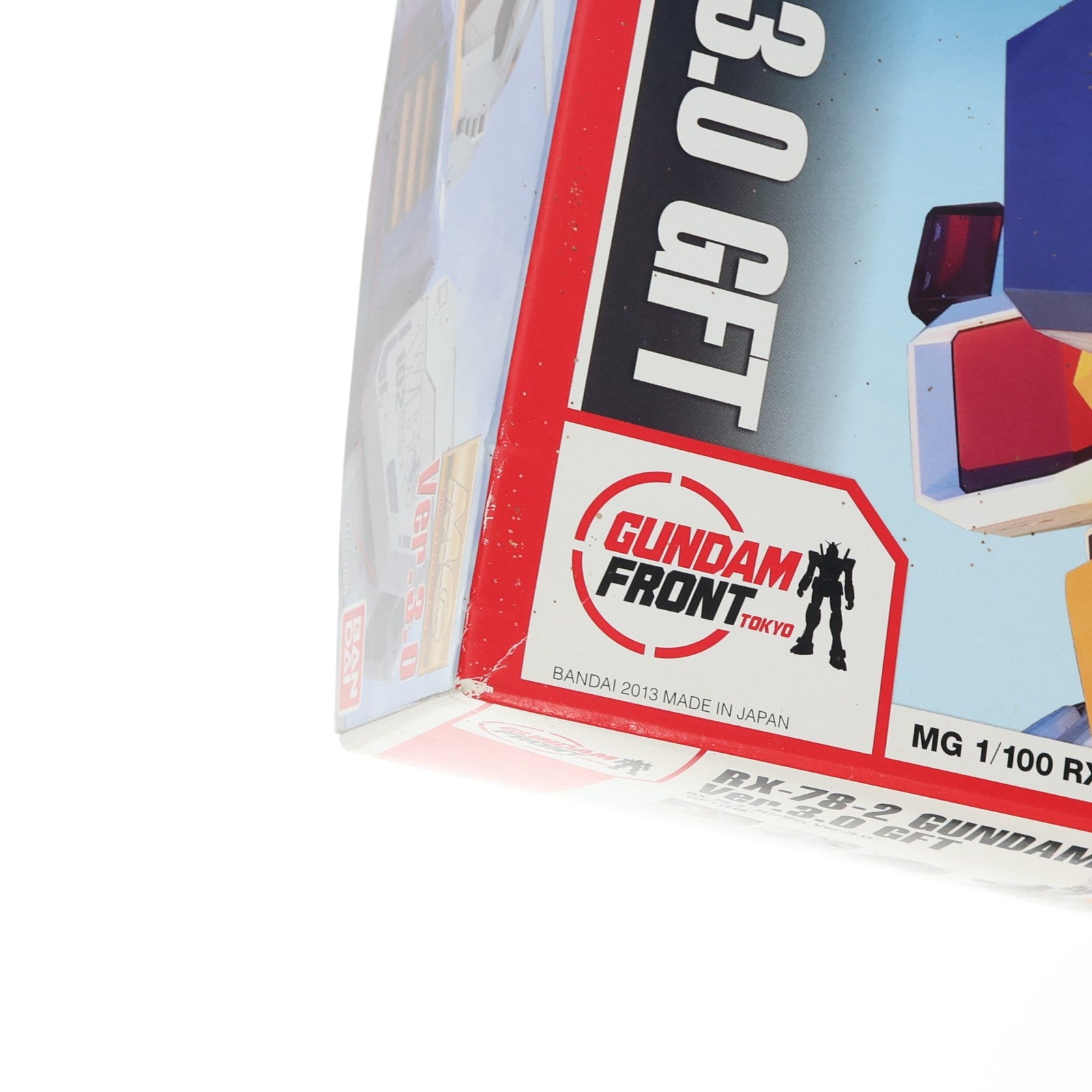 【中古即納】[PTM] MG 1/100 RX-78-2 ガンダム Ver.3.0 GFT仕様 機動戦士ガンダム プラモデル(0187089) ガンダムフロント東京限定 バンダイ(20131221)