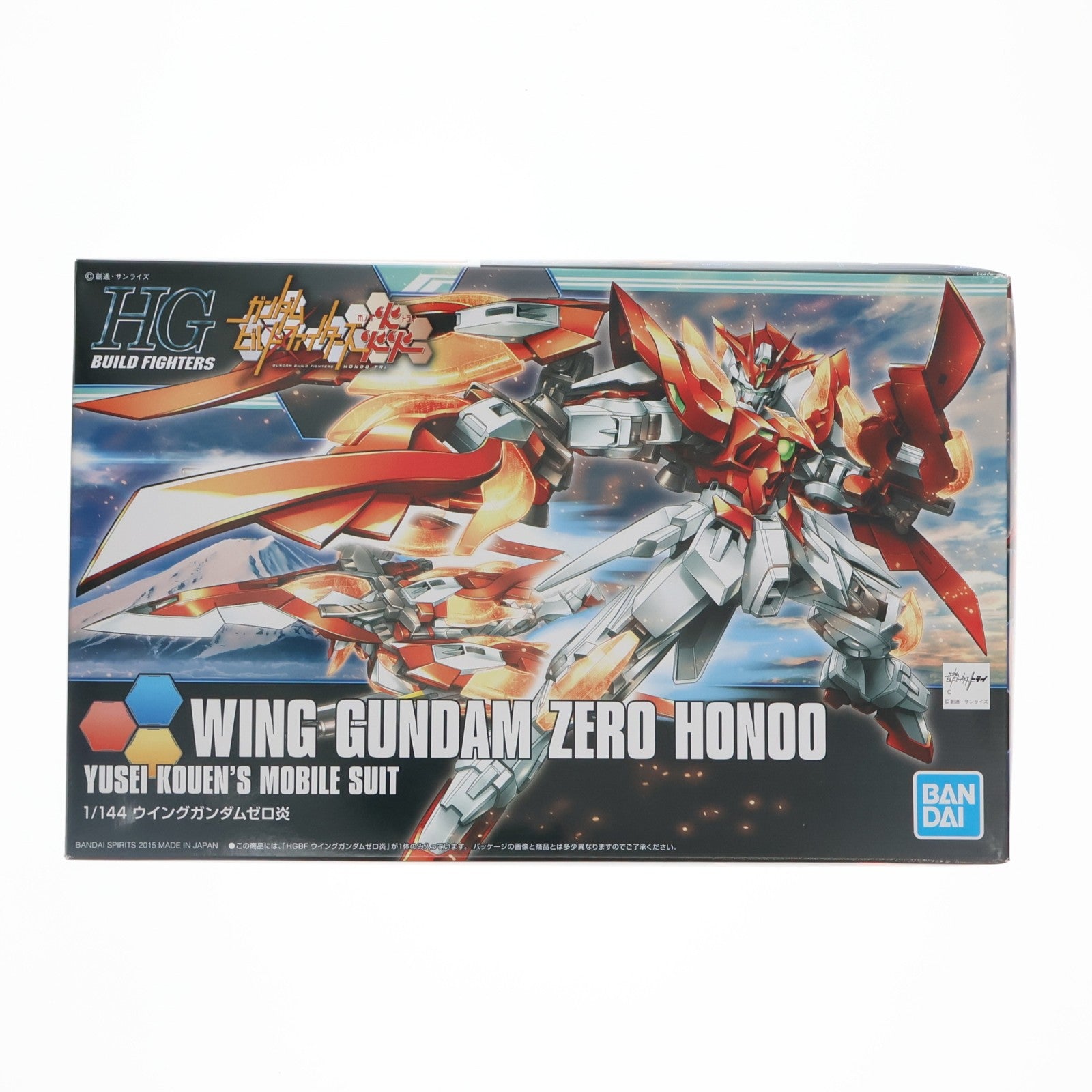 【中古即納】[PTM] (再販) HGBF 1/144 ウイングガンダムゼロ炎 ガンダムビルドファイターズ炎トライ プラモデル バンダイスピリッツ(20240902)