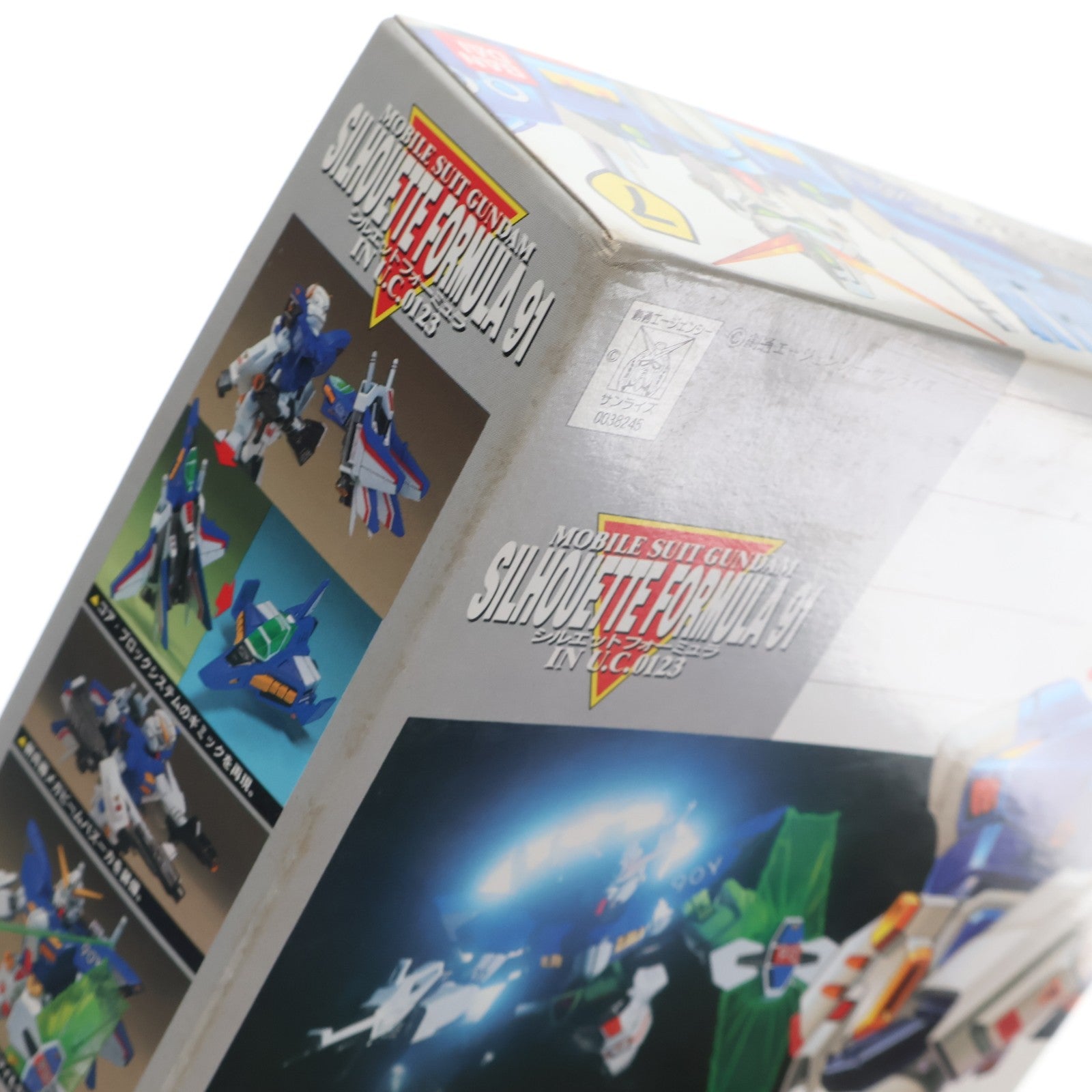 【中古即納】[PTM] 1/100 F90Y クラスターガンダム 機動戦士ガンダム シルエットフォーミュラ 91 IN U.C.0123 プラモデル(0038245) バンダイ(20180228)