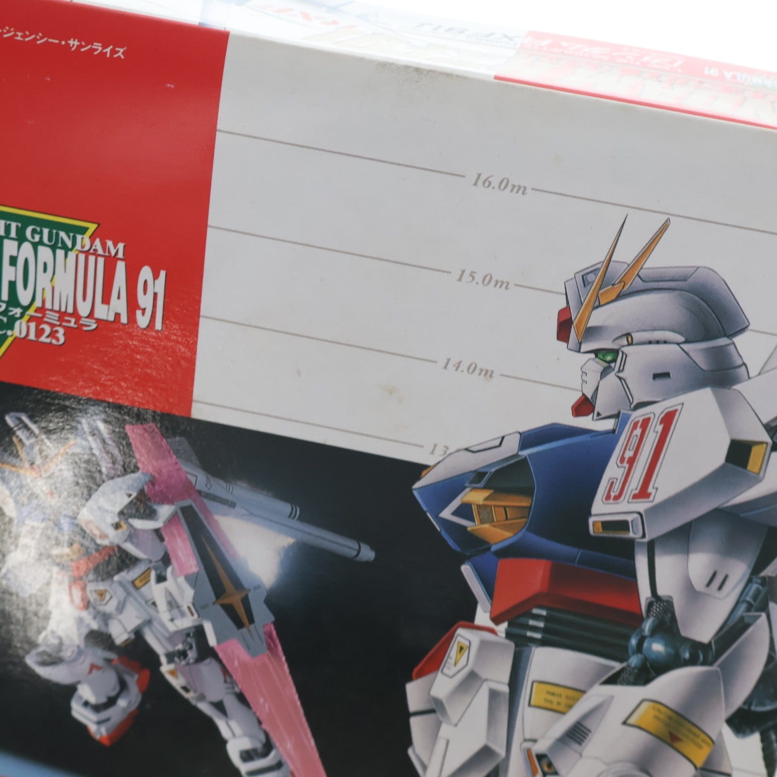 【中古即納】[PTM] 1/100 ガンダム RXF91 機動戦士ガンダム シルエットフォーミュラ91 シリーズNo.2 プラモデル(0035764) バンダイ(20180302)
