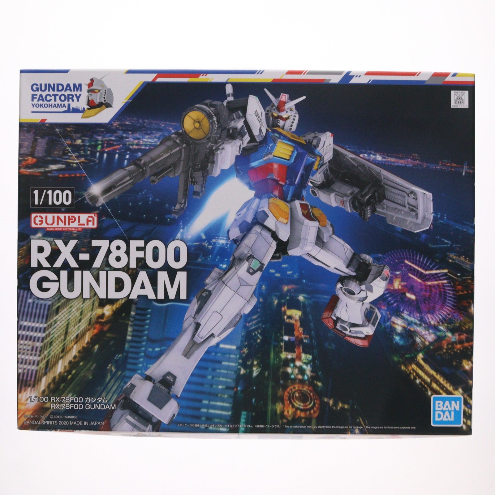 【中古即納】[PTM] 1/100 RX-78F00 ガンダム 機動戦士ガンダム プラモデル(5060610) プレミアムバンダイ&GUNDAM FACTORY YOKOHAMA限定 バンダイスピリッツ(20200911)