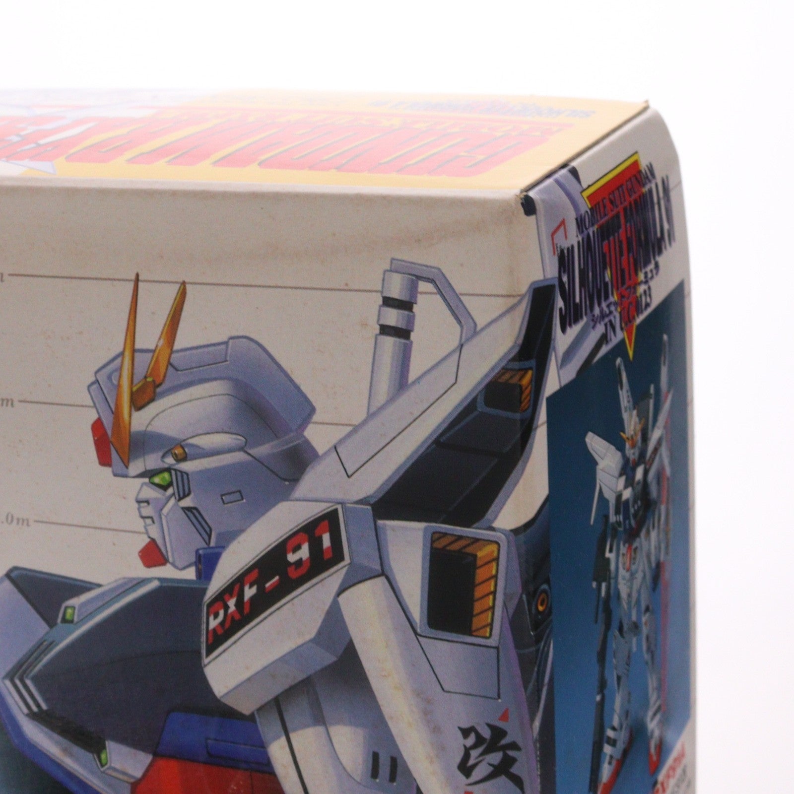 【中古即納】[PTM] 1/100 RXF91A ガンダムRXF91改 機動戦士ガンダム シルエットフォーミュラ 91 IN U.C.0123 シリーズNo.6 プラモデル(0037420) バンダイ(20180302)