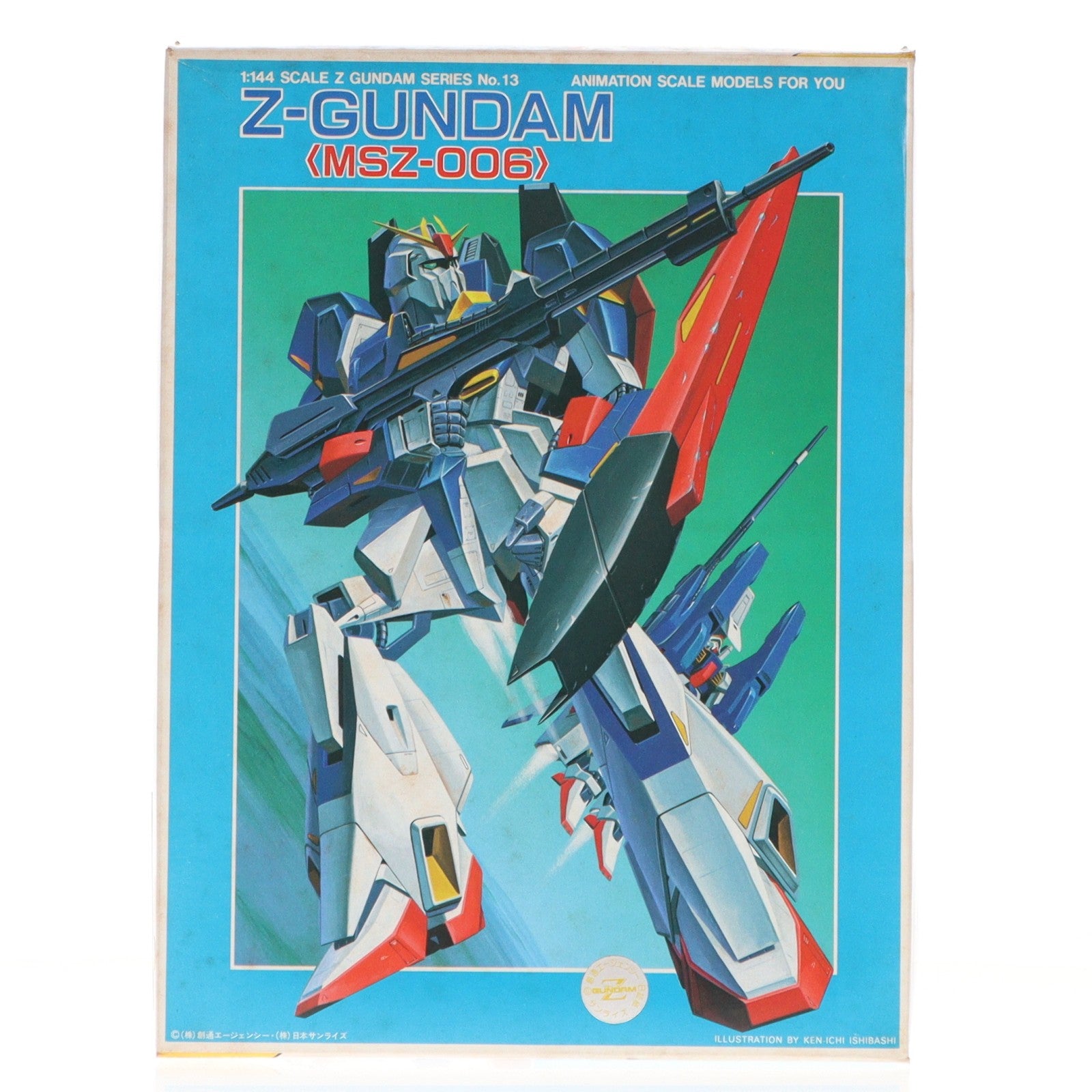 【中古即納】[PTM] 1/144 MSZ-006 ゼータガンダム 機動戦士Zガンダム シリーズ No.13 プラモデル(0004489) バンダイ(20130601)