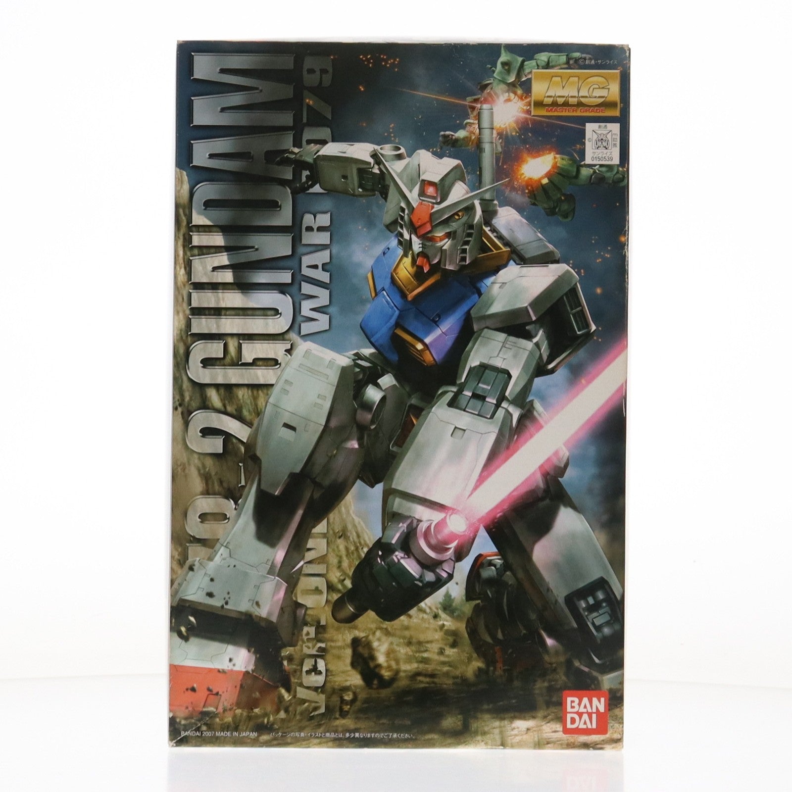【中古即納】[PTM] MG 1/100 RX-78-2 ガンダム Ver.O.Y.W. アニメーションカラー 機動戦士ガンダム プラモデル バンダイ(20170224)