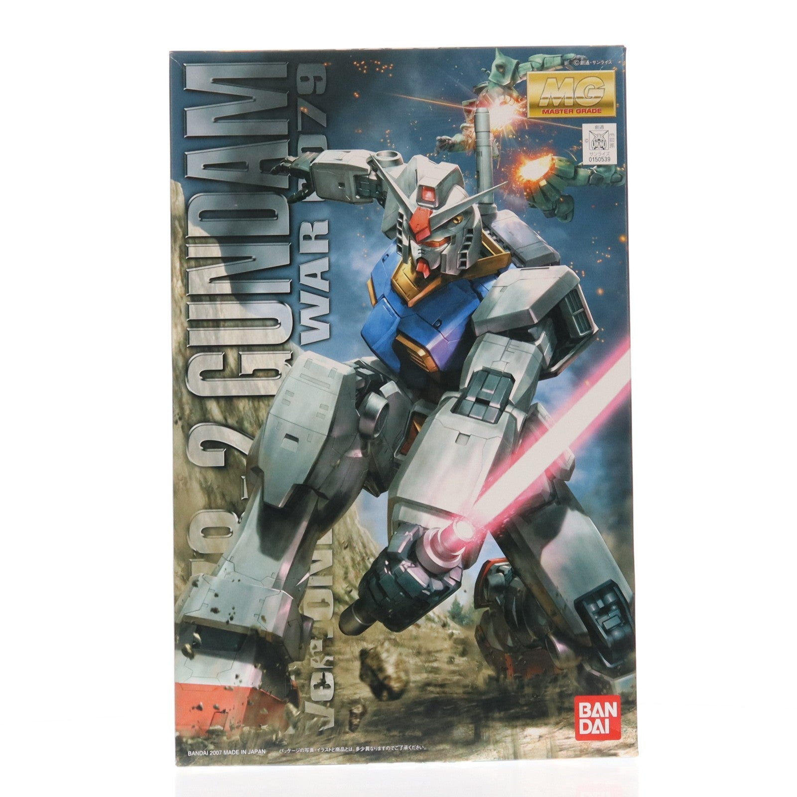 【中古即納】[PTM] MG 1/100 RX-78-2 ガンダム Ver.O.Y.W. アニメーションカラー 機動戦士ガンダム プラモデル バンダイ(20170224)