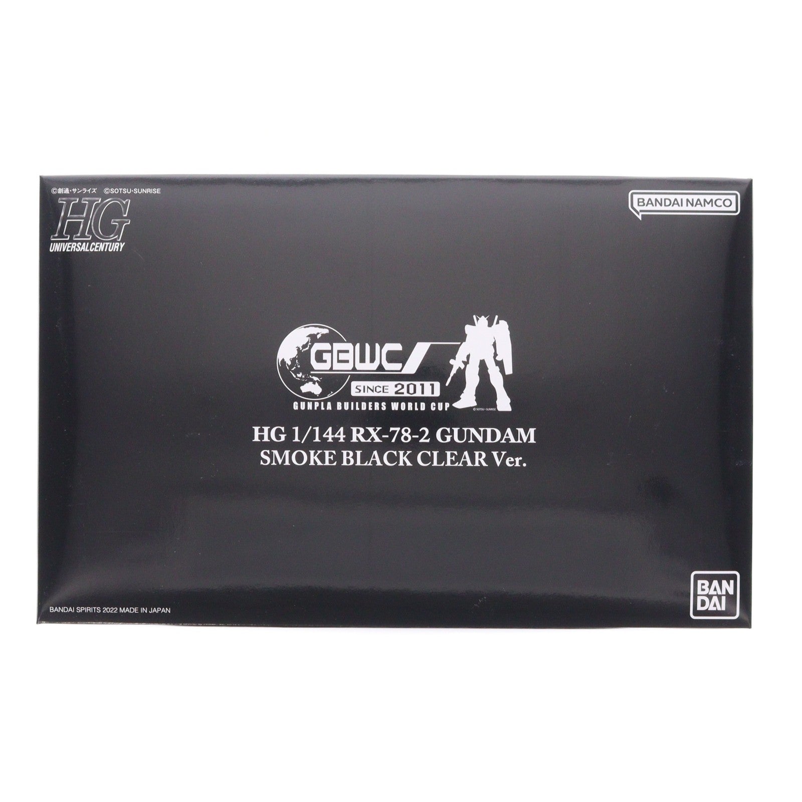 【中古即納】[PTM] HGUC 1/144 RX-78-2 ガンダム スモークブラッククリアVer. 機動戦士ガンダム ガンプラビルダーズワールドカップ2011 オープンコース/ジュニアコース 1次審査通過者記念景品 プラモデル(2497965) バンダイスピリッツ(20101106)