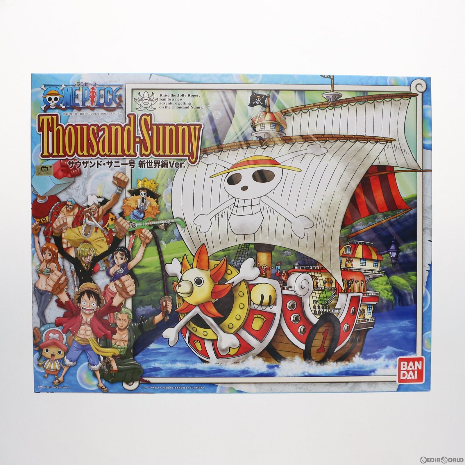 【中古即納】[PTM] サウザンド・サニー号 新世界編Ver. ONE PIECE(ワンピース) プラモデル(2146847) バンダイ(20210731)