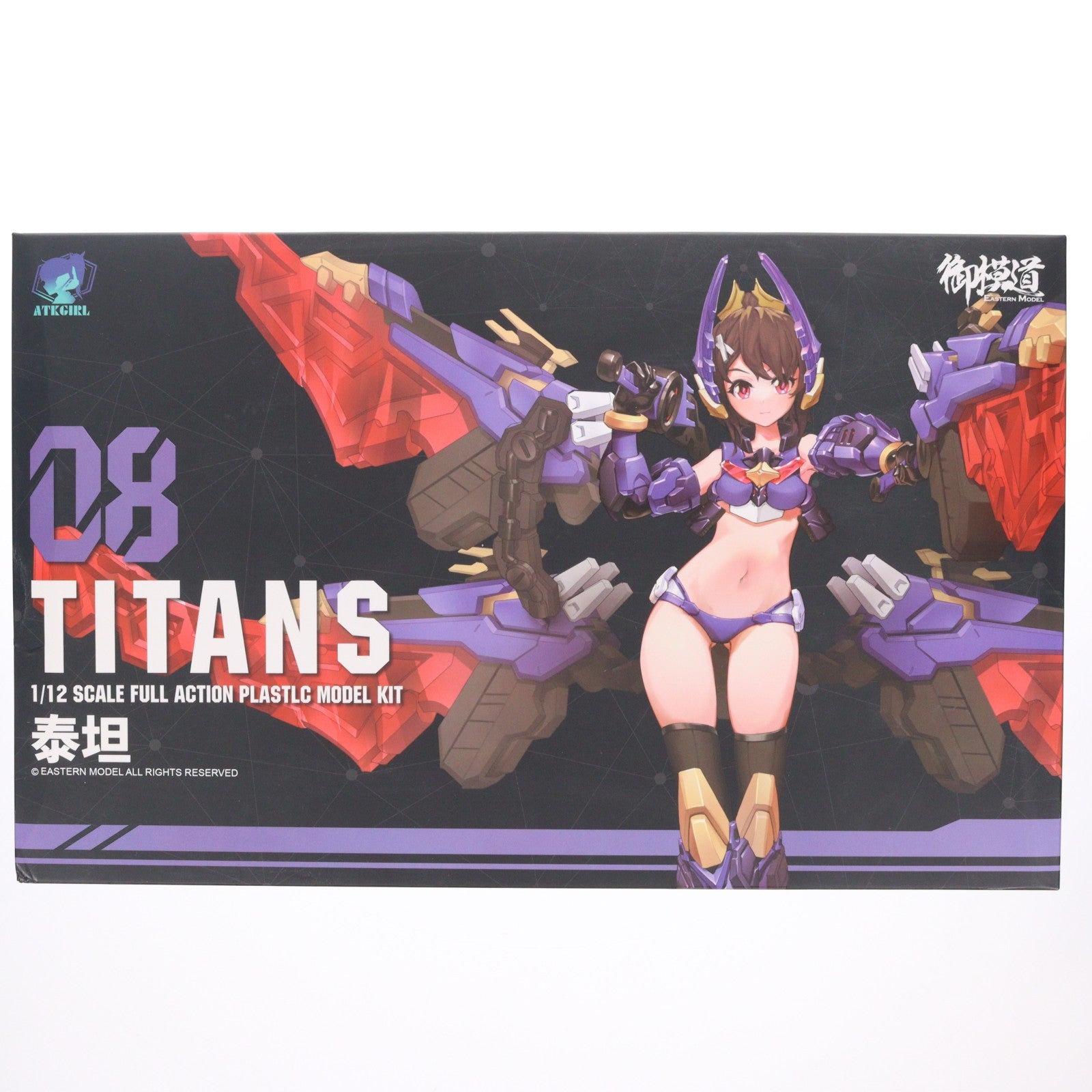 【中古即納】[PTM] A.T.K.GIRL 1/12 クワガタガール・タイタン プラスチックモデル 御模道(EASTERN MODEL)(20210729)