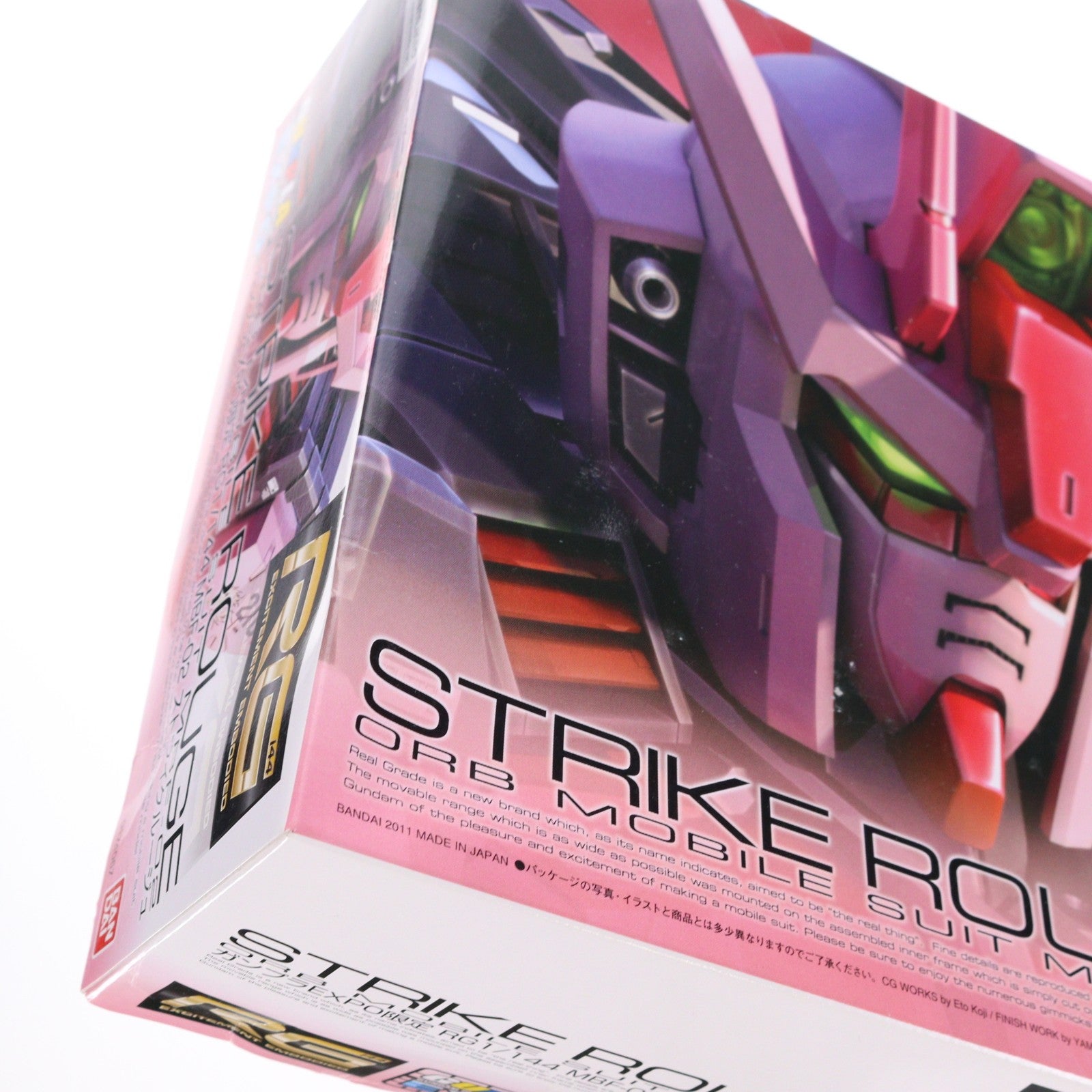 【中古即納】[PTM] RG 1/144 MBF-02 ストライクルージュ 機動戦士ガンダムSEED(シード) プラモデル(0174067) ガンダムEXPOワールドツアージャパン2011限定 バンダイ(19991231)