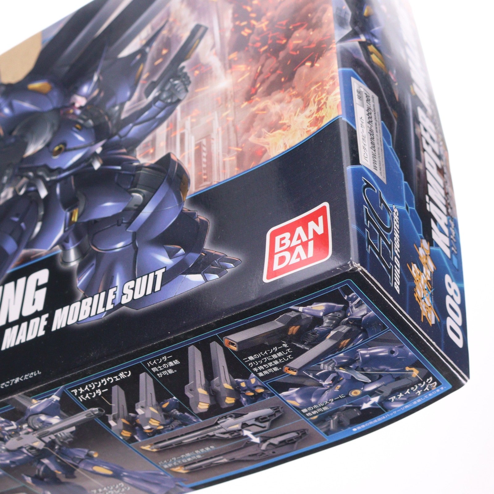 【中古即納】[PTM] HGBF 1/144 PPMS-18E ケンプファーアメイジング ガンダムビルドファイターズ プラモデル(0185177) バンダイ(20190930)