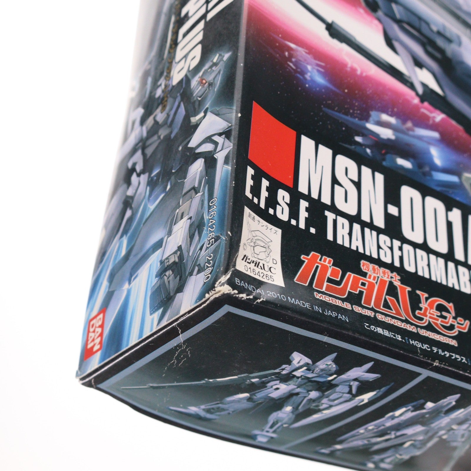 【中古即納】[PTM] HGUC 1/144 デルタプラス 機動戦士ガンダムUC(ユニコーン) プラモデル(0164265) バンダイ(20190730)