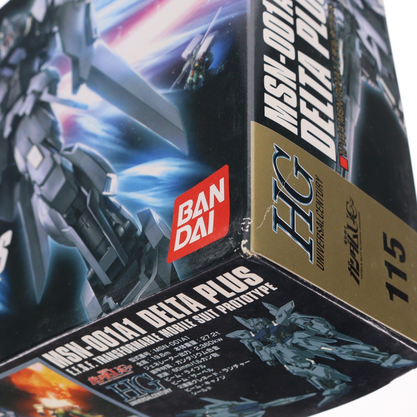 【中古即納】[PTM] HGUC 1/144 デルタプラス 機動戦士ガンダムUC(ユニコーン) プラモデル(0164265) バンダイ(20190730)
