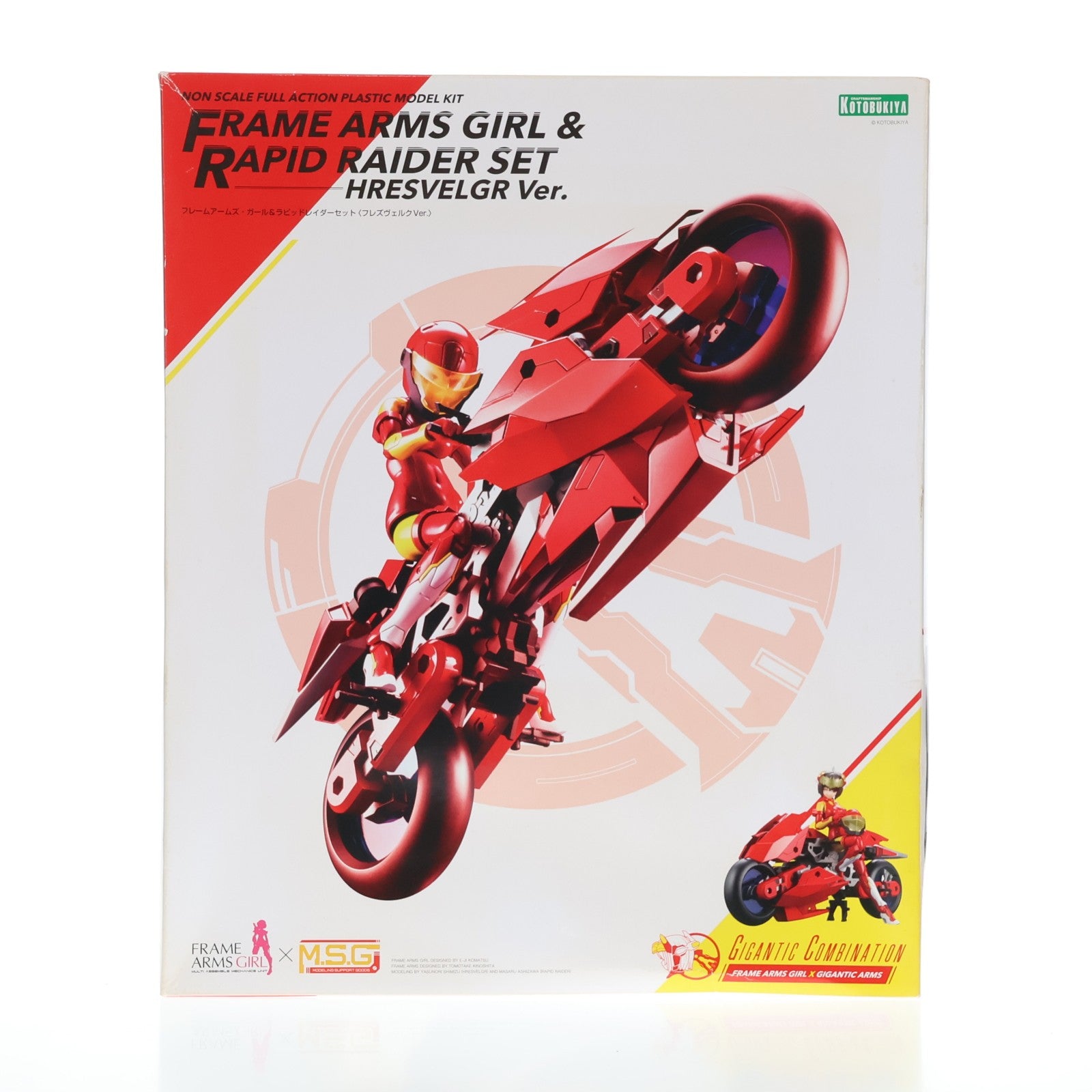【中古即納】[PTM] フレームアームズ・ガール&ラピッドレイダーセット フレズヴェルクVer. プラモデル(FG048) コトブキヤ(20180825)