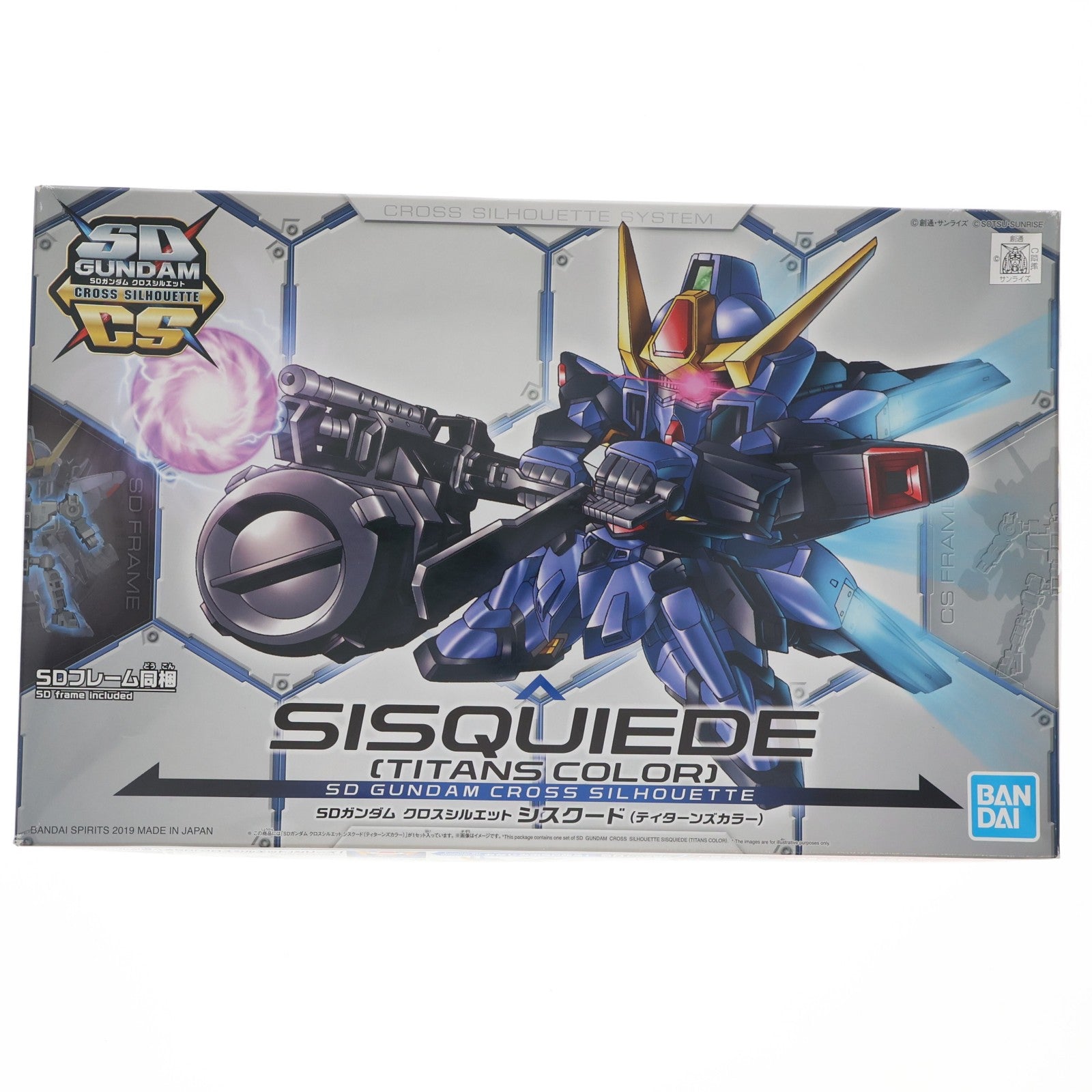 【中古即納】[PTM] SDガンダム クロスシルエット LRX-077 シスクード(ティターンズカラー) SDガンダム GGENERATION(ジージェネレーション) プラモデル バンダイスピリッツ(20190427)