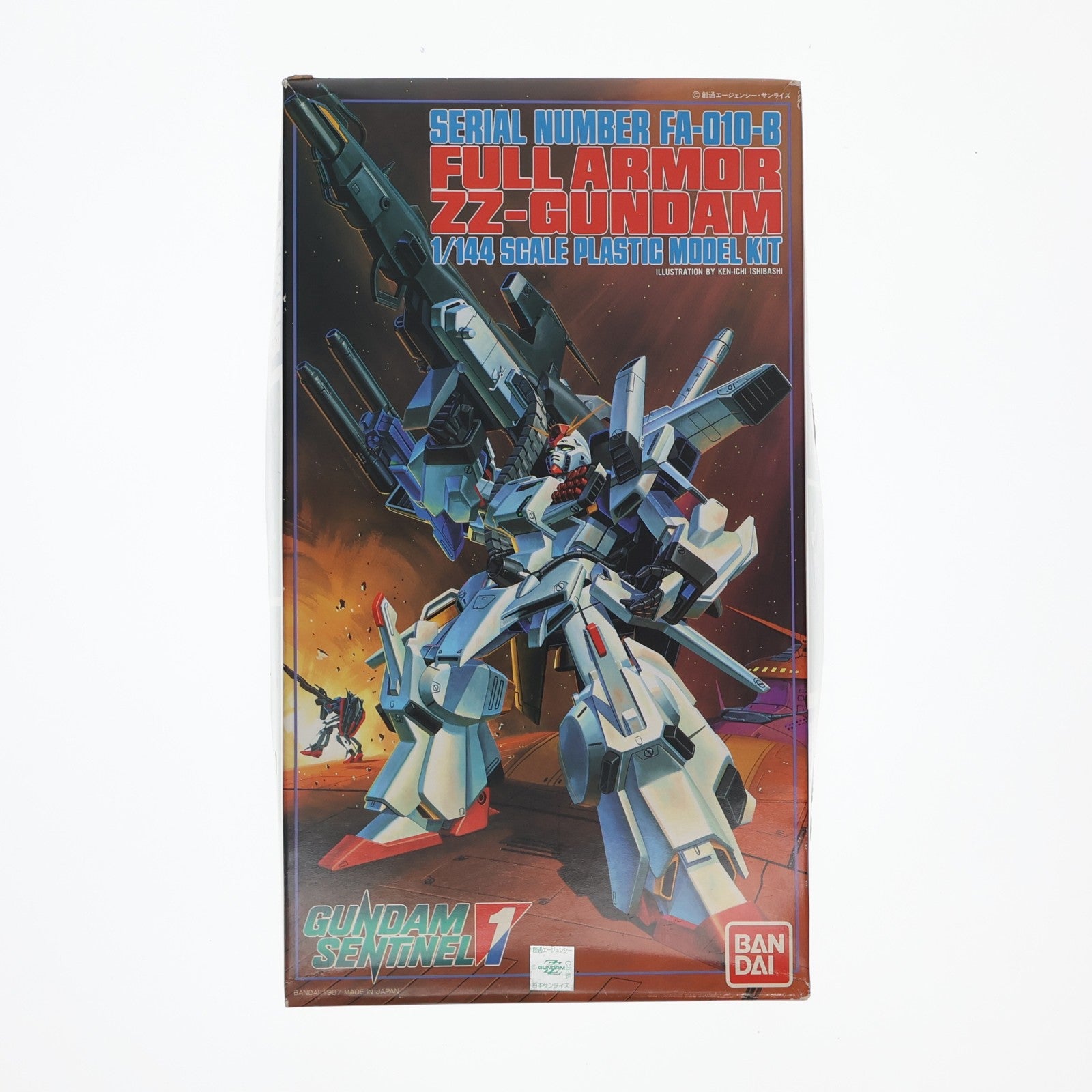 【中古即納】[PTM] 1/144 FA-010-B フルアーマーダブルゼータガンダム ガンダム・センチネル シリーズNo.1 プラモデル(0020267) バンダイ(20180324)
