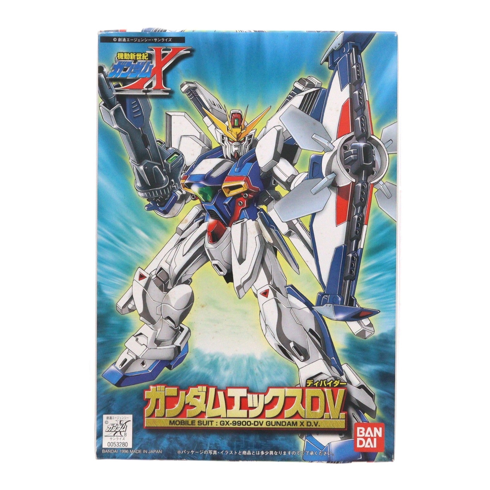 【中古即納】[PTM] 1/144 GX-9900-DV ガンダムエックスD.V.(ディバイダー) 機動新世紀ガンダムX プラモデル バンダイ(20131027)