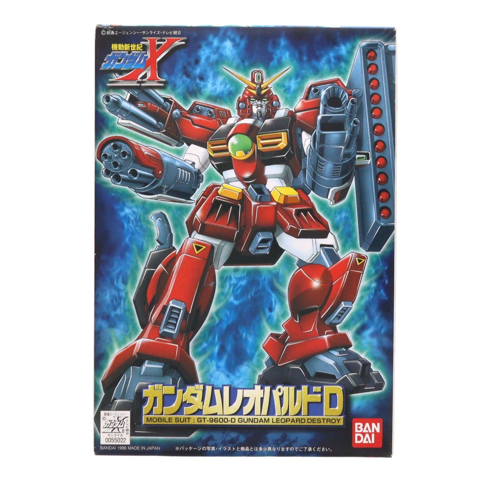 【中古即納】[PTM] 1/144 GT-9600D ガンダムレオパルドD 機動新世紀ガンダムX プラモデル(0055022) バンダイ(20131027)