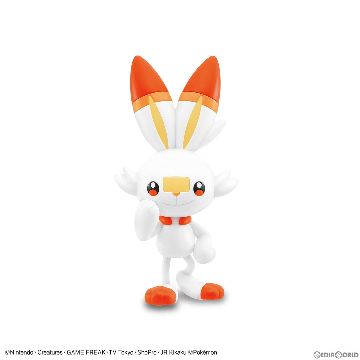 【中古即納】[PTM] (再販) ポケモンプラモコレクション クイック!! 05 ヒバニー ポケットモンスター プラモデル(5061555) バンダイスピリッツ(20210424)