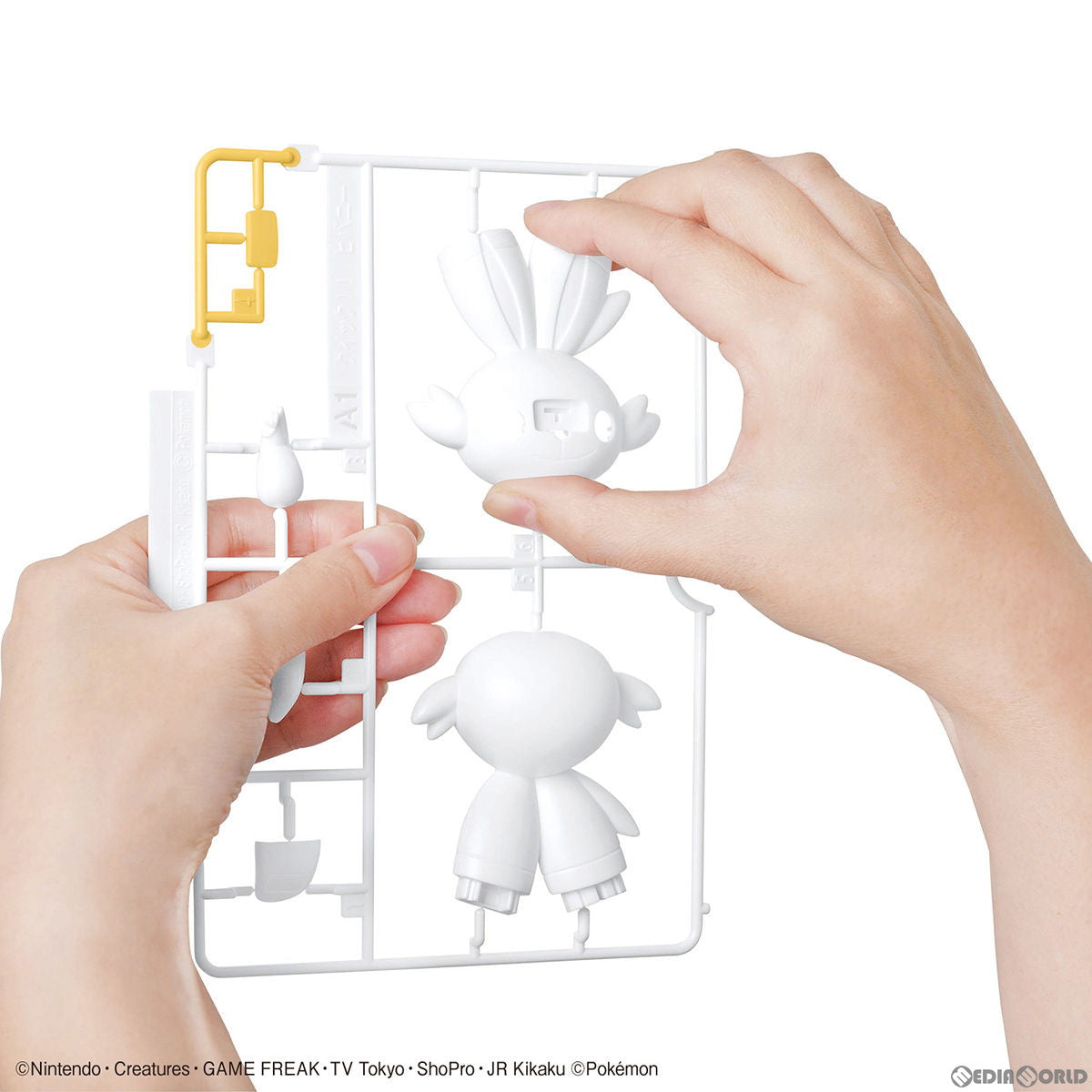 【中古即納】[PTM] (再販) ポケモンプラモコレクション クイック!! 05 ヒバニー ポケットモンスター プラモデル(5061555) バンダイスピリッツ(20210424)