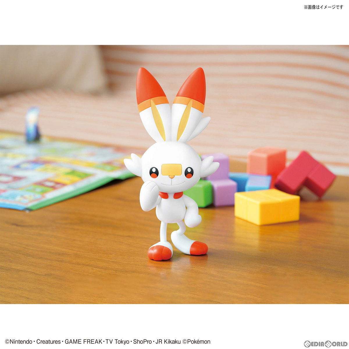 【中古即納】[PTM] (再販) ポケモンプラモコレクション クイック!! 05 ヒバニー ポケットモンスター プラモデル(5061555) バンダイスピリッツ(20210424)