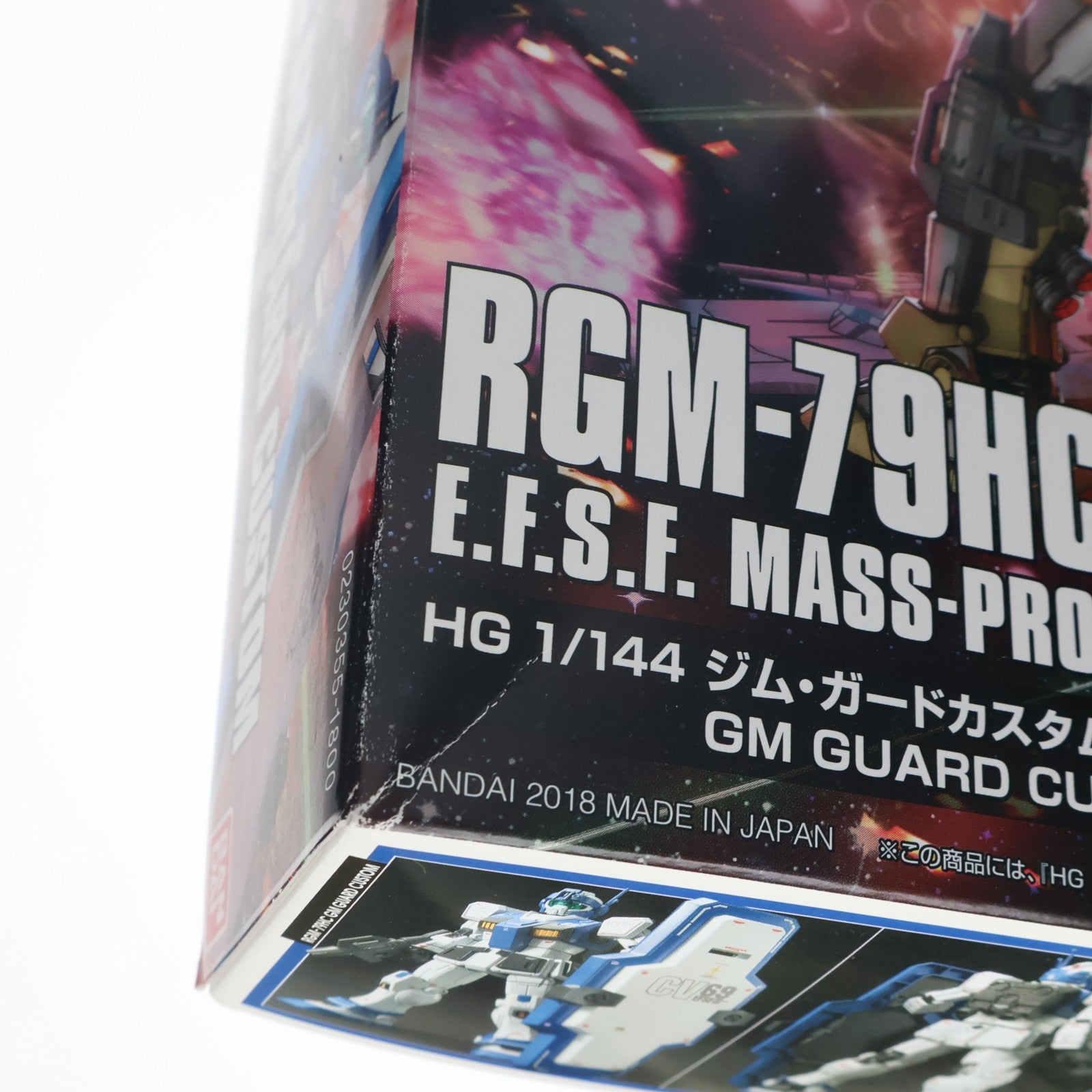 【中古即納】[PTM] HG 1/144 RGM-79HC ジム・ガードカスタム 機動戦士ガンダム THE ORIGIN(ジ・オリジン) MSD プラモデル(0230355) バンダイ(20200121)