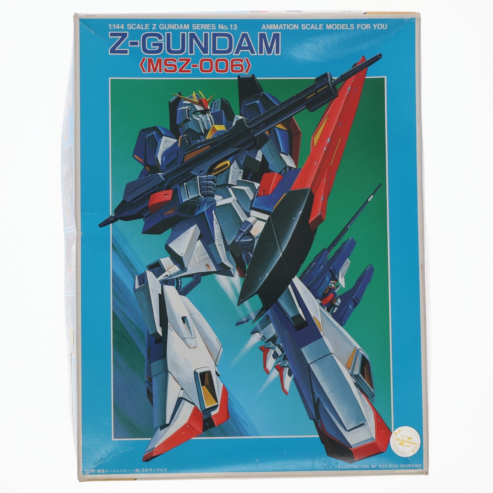 【中古即納】[PTM] 1/144 MSZ-006 ゼータガンダム 機動戦士Zガンダム シリーズNo.13 プラモデル(0504489) バンダイ(20160930)