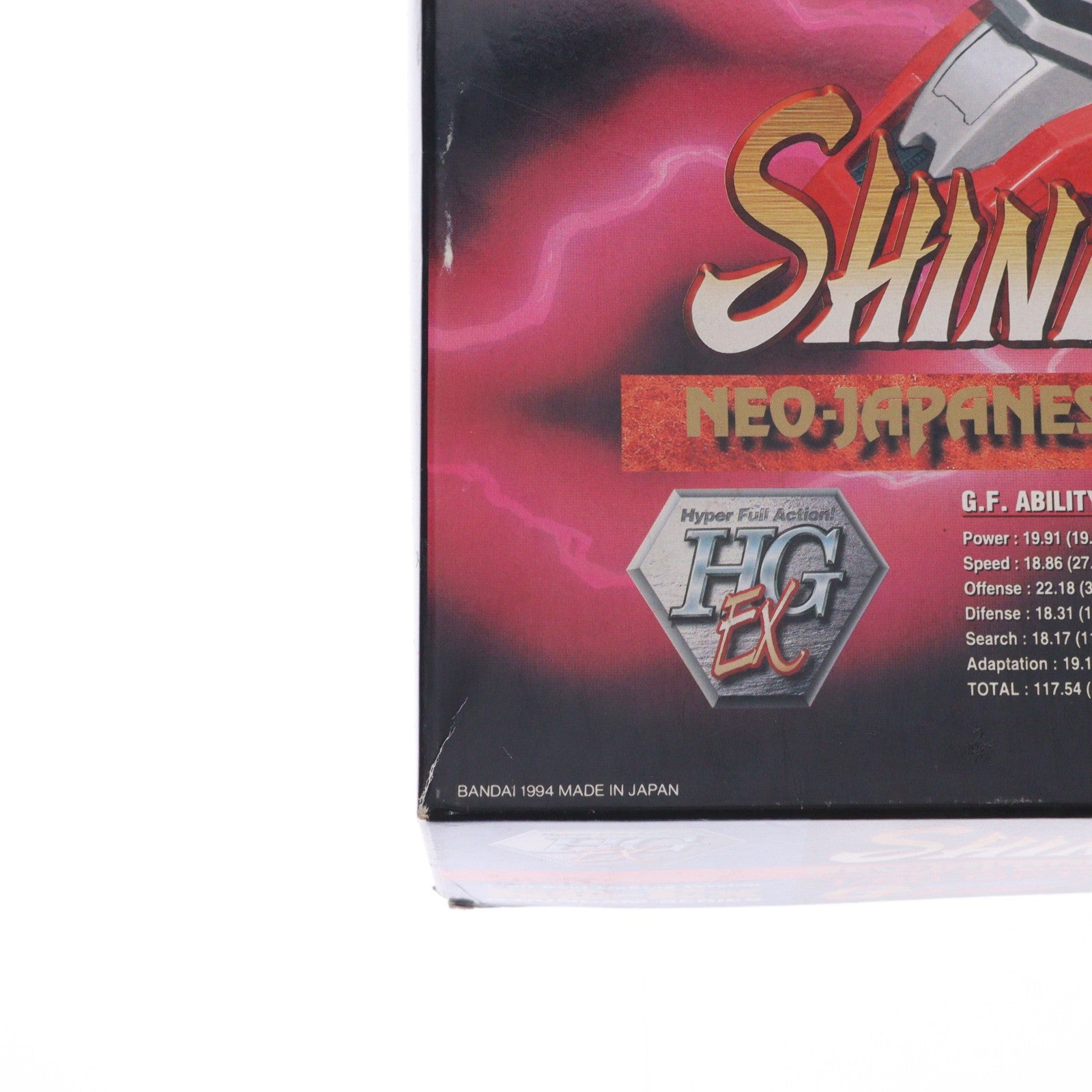 【中古即納】[PTM] HG-Ex 1/60 GF13-017NJ シャイニングガンダム 機動武闘伝Gガンダム プラモデル(0043629) バンダイ(19940601)