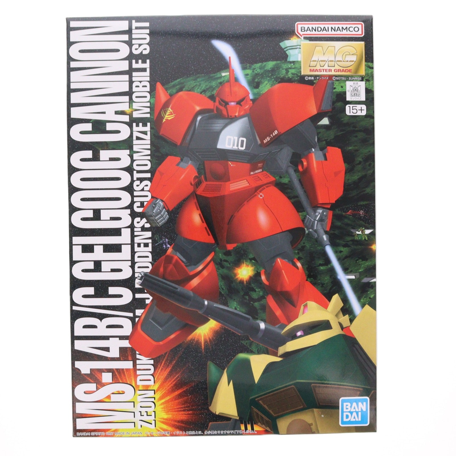 【中古即納】[PTM] MG 1/100 MS-14B/C ゲルググキャノン(ジョニー・ライデン少佐機) 機動戦士ガンダム MSV(モビルスーツバリエーション) プラモデル(5069893) バンダイスピリッツ(20260121)