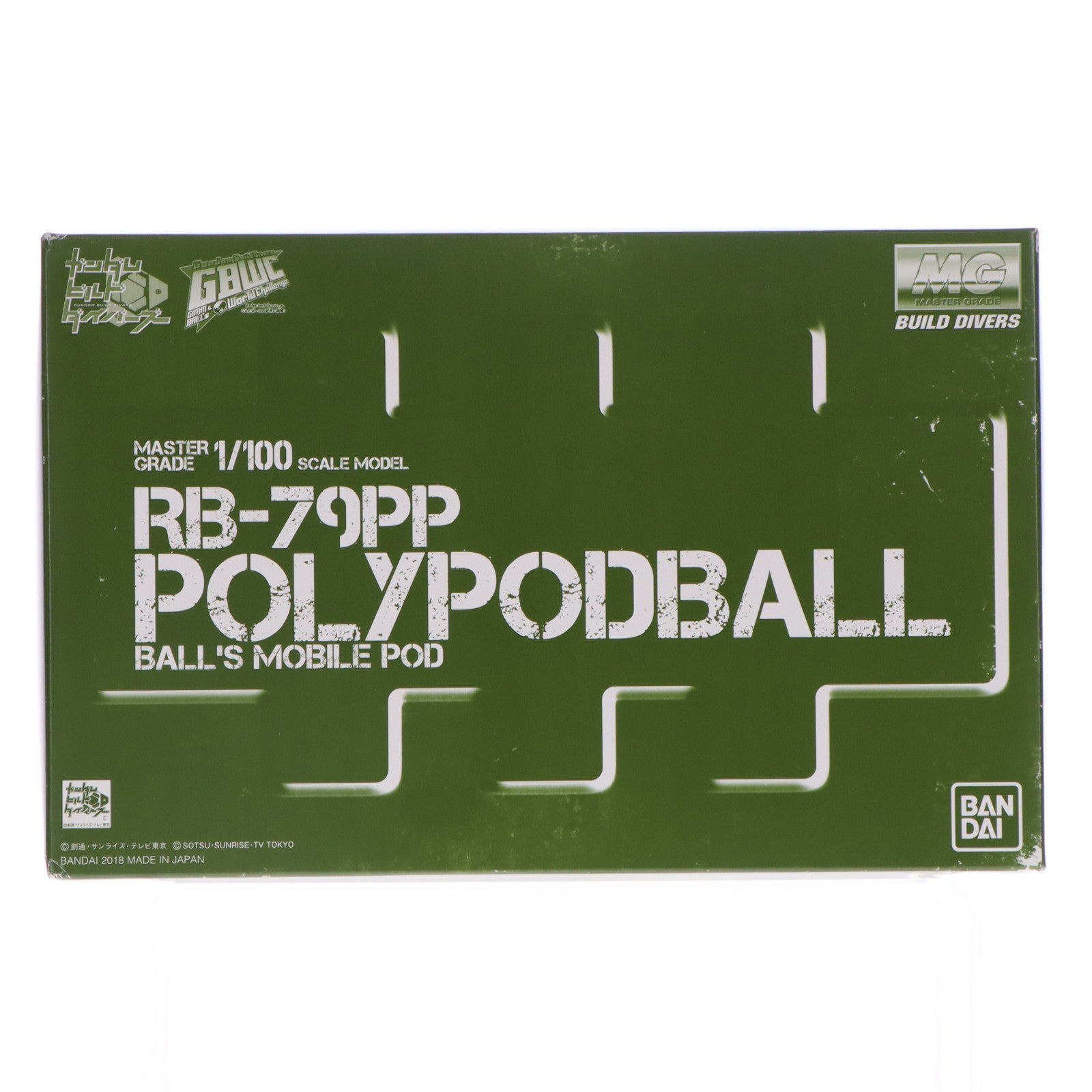 【中古即納】[PTM] プレミアムバンダイ限定 MG 1/100 ポリポッドボール ガンダムビルドダイバーズ GIMM&BALL's World Challenge プラモデル(0229976) バンダイ(20180831)