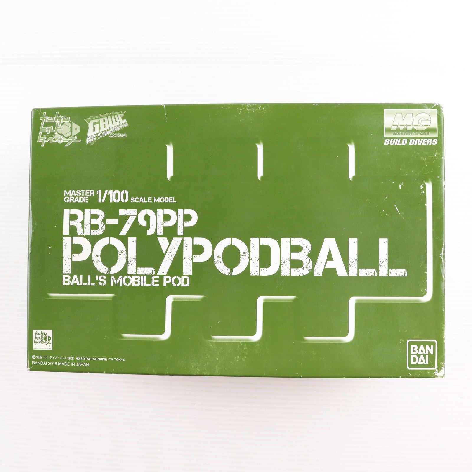【中古即納】[PTM] プレミアムバンダイ限定 MG 1/100 ポリポッドボール ガンダムビルドダイバーズ GIMM&BALL's World Challenge プラモデル(0229976) バンダイ(20180831)
