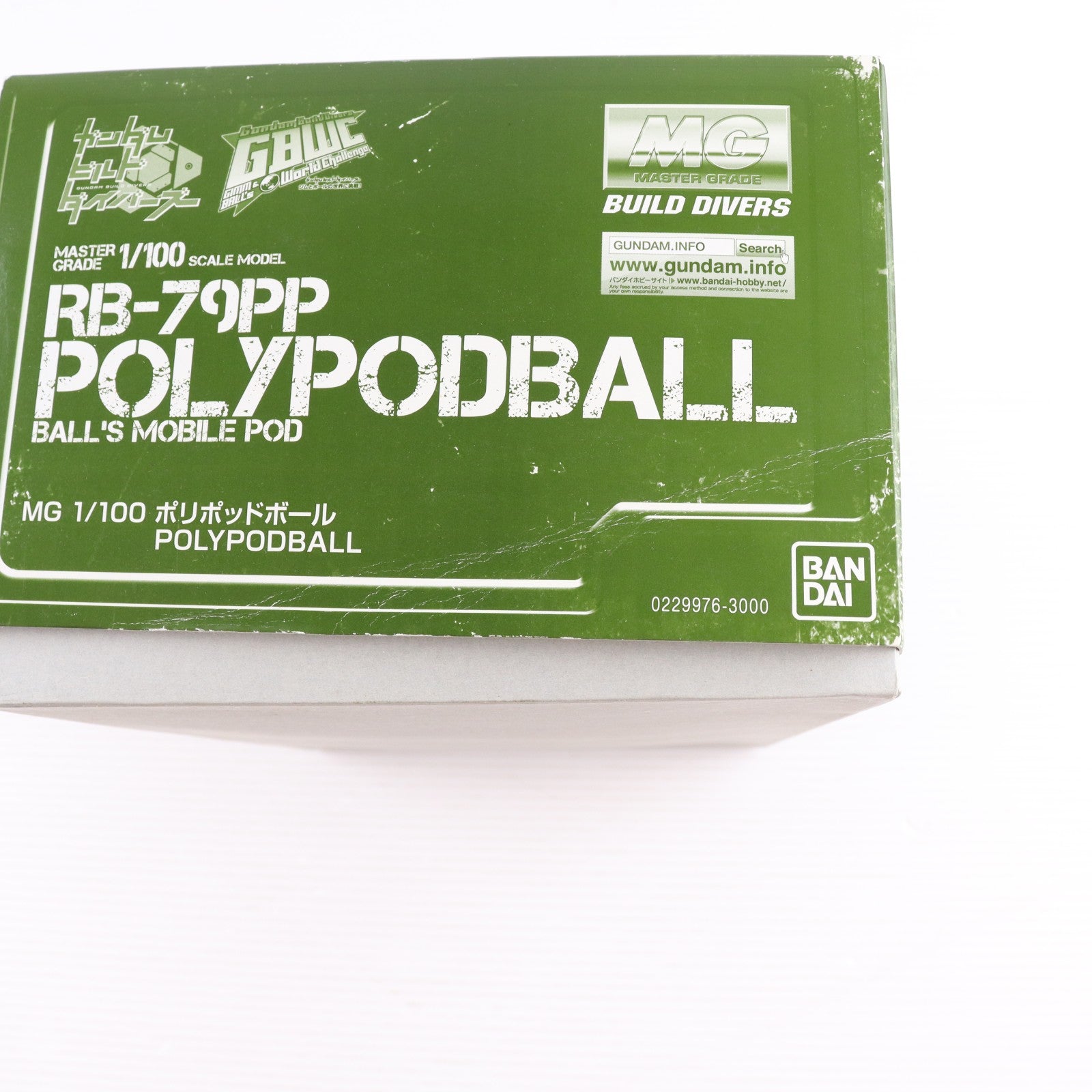 【中古即納】[PTM] プレミアムバンダイ限定 MG 1/100 ポリポッドボール ガンダムビルドダイバーズ GIMM&BALL's World Challenge プラモデル(0229976) バンダイ(20180831)