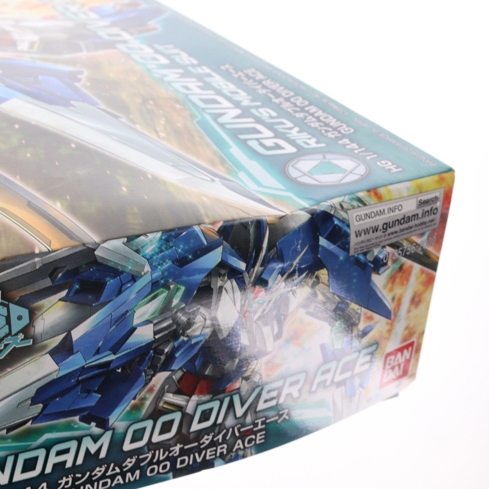 【中古即納】[PTM] HGBD 1/144 GN-0000DVR/A ガンダムダブルオーダイバーエース ガンダムビルドダイバーズ プラモデル バンダイ(20180721)