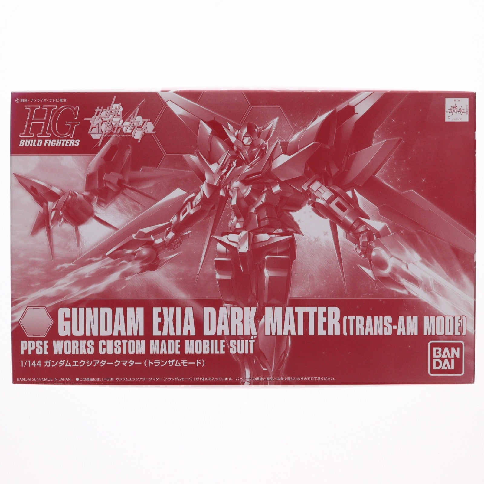 【中古即納】[PTM] キャラホビ2014 C3×HOBBY限定 HGBF 1/144 PPGN-001 ガンダムエクシアダークマター トランザムモード ガンダムビルドファイターズ プラモデル(0193260) バンダイ(20140823)
