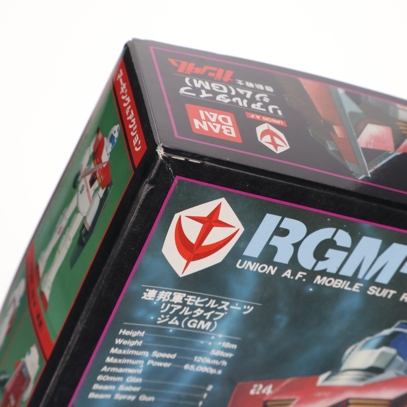 【中古即納】[PTM] 1/100 RGM-79 リアルタイプ ジム 機動戦士ガンダム プラモデル(1307) バンダイ(19830430)