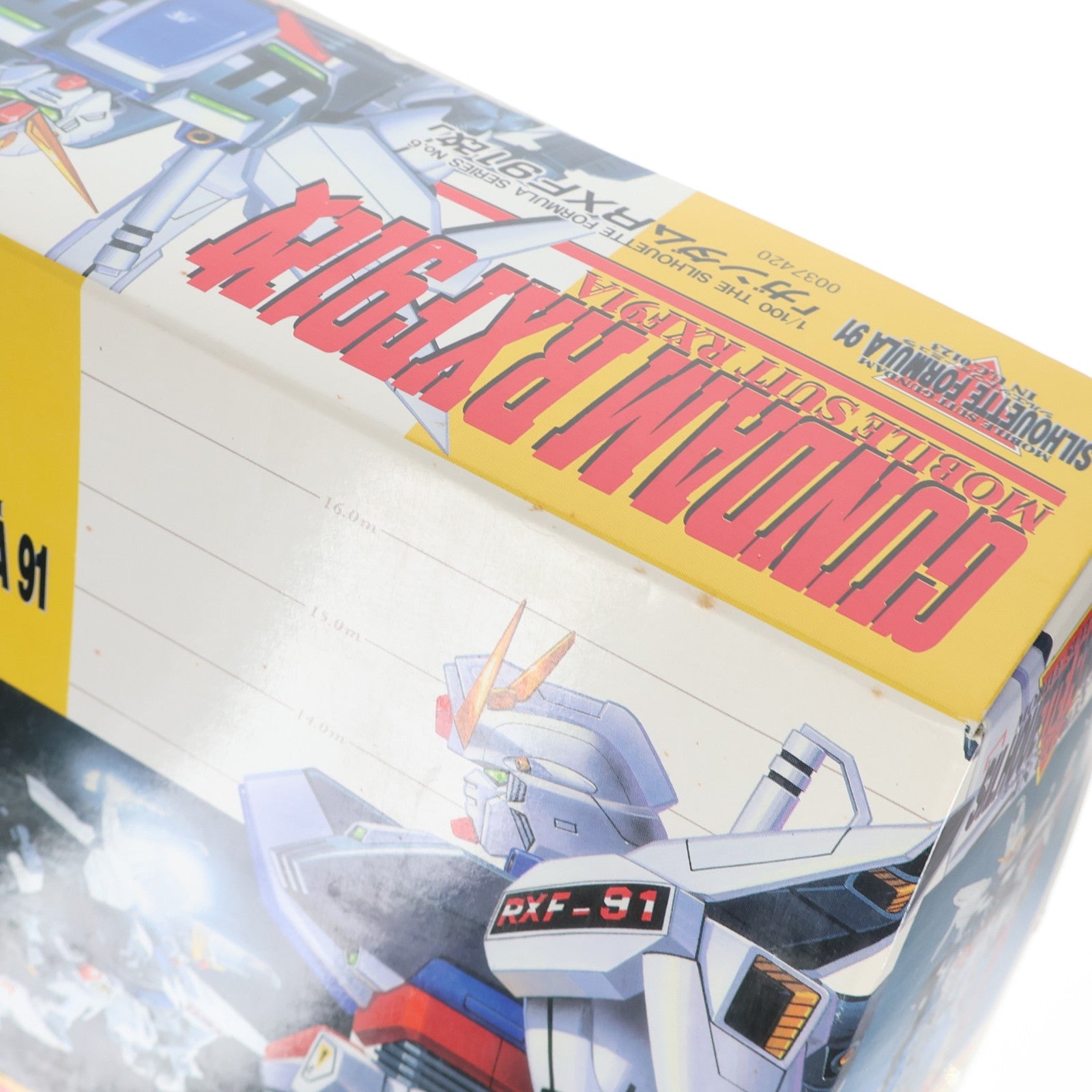 【中古即納】[PTM] 1/100 RXF91A ガンダムRXF91改 機動戦士ガンダム シルエットフォーミュラ 91 IN U.C.0123 シリーズNo.6 プラモデル(0037420) バンダイ(20180302)