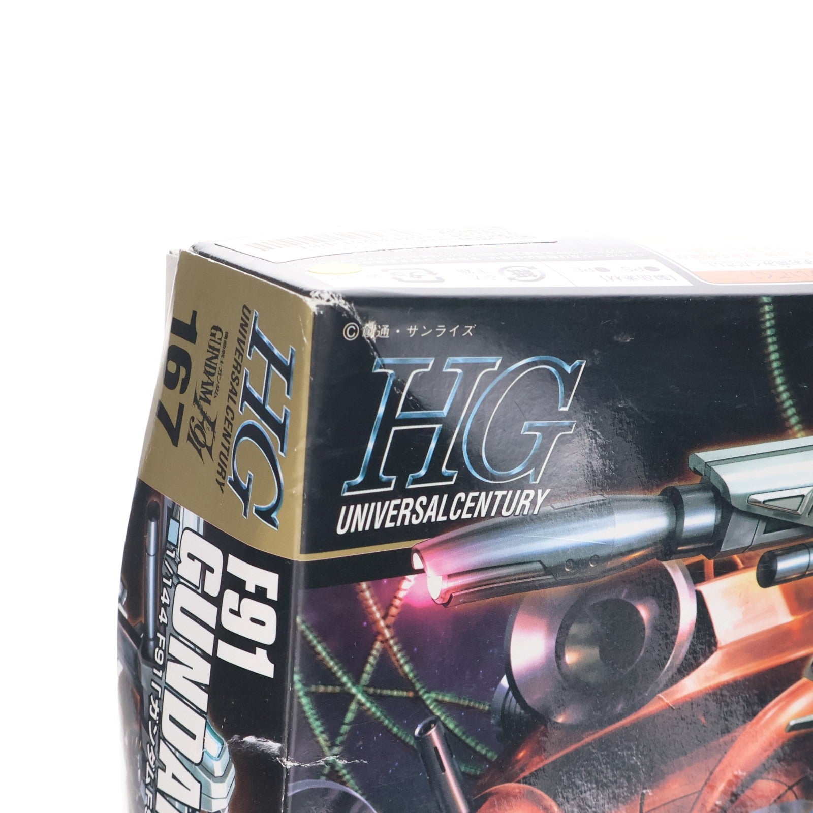 【中古即納】[PTM] HGUC 1/144 ガンダムF91 機動戦士ガンダムF91 プラモデル(0185142) バンダイ(20131231)